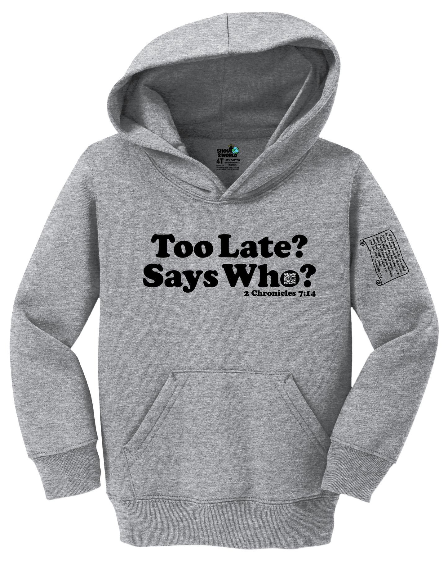 Fleece Pullover Hooded Sweatshirt Toddler