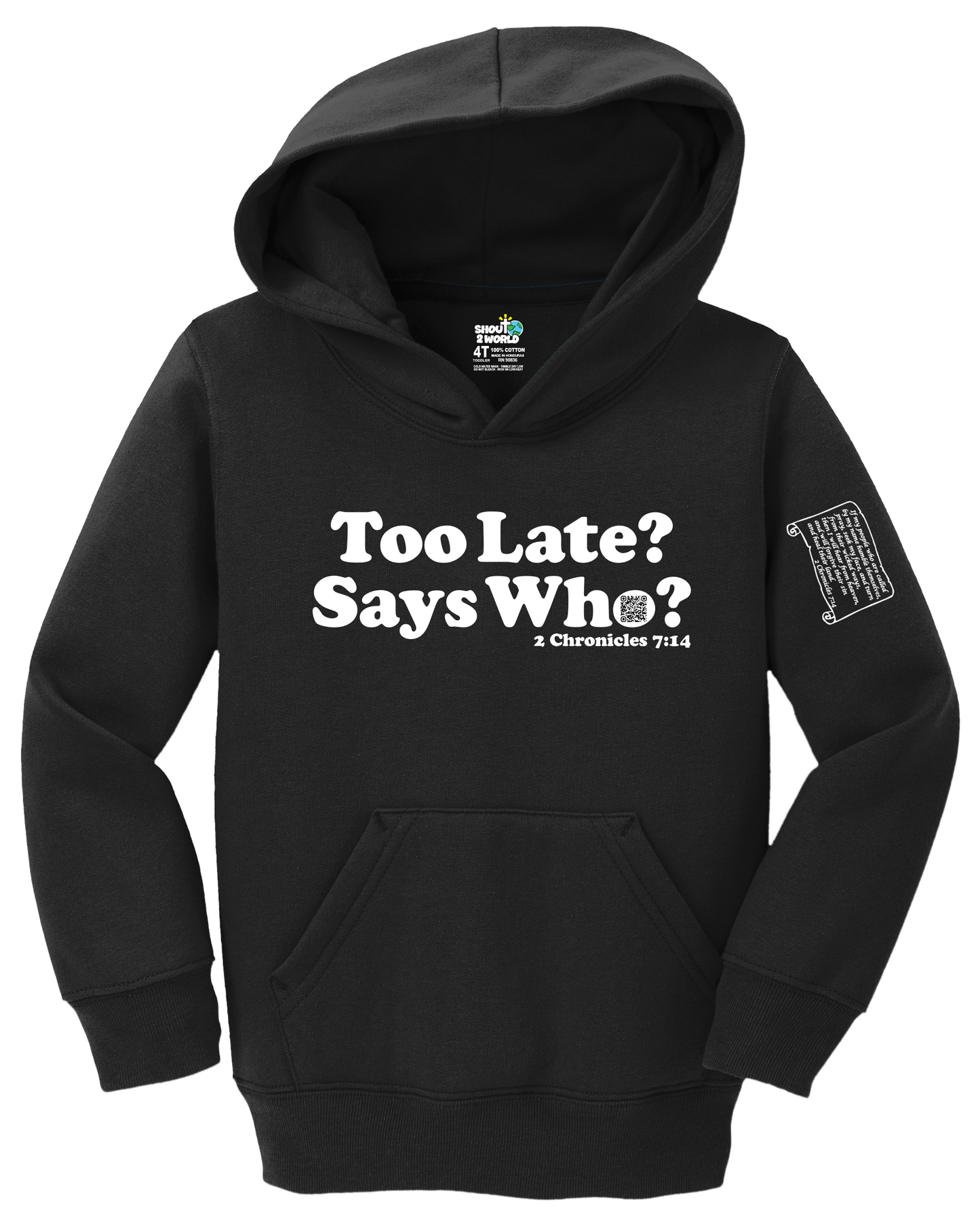 Fleece Pullover Hooded Sweatshirt Toddler
