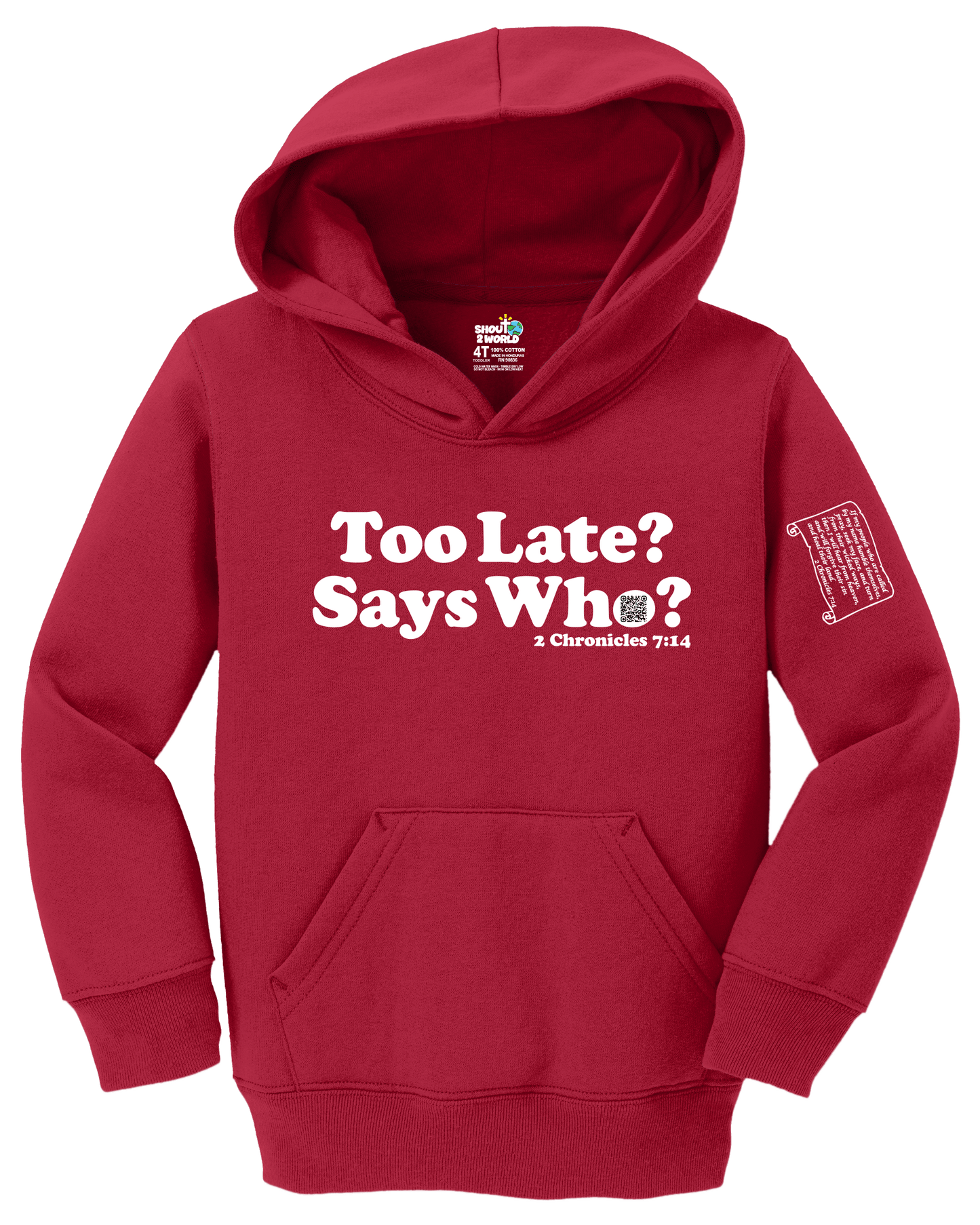 Fleece Pullover Hooded Sweatshirt Toddler