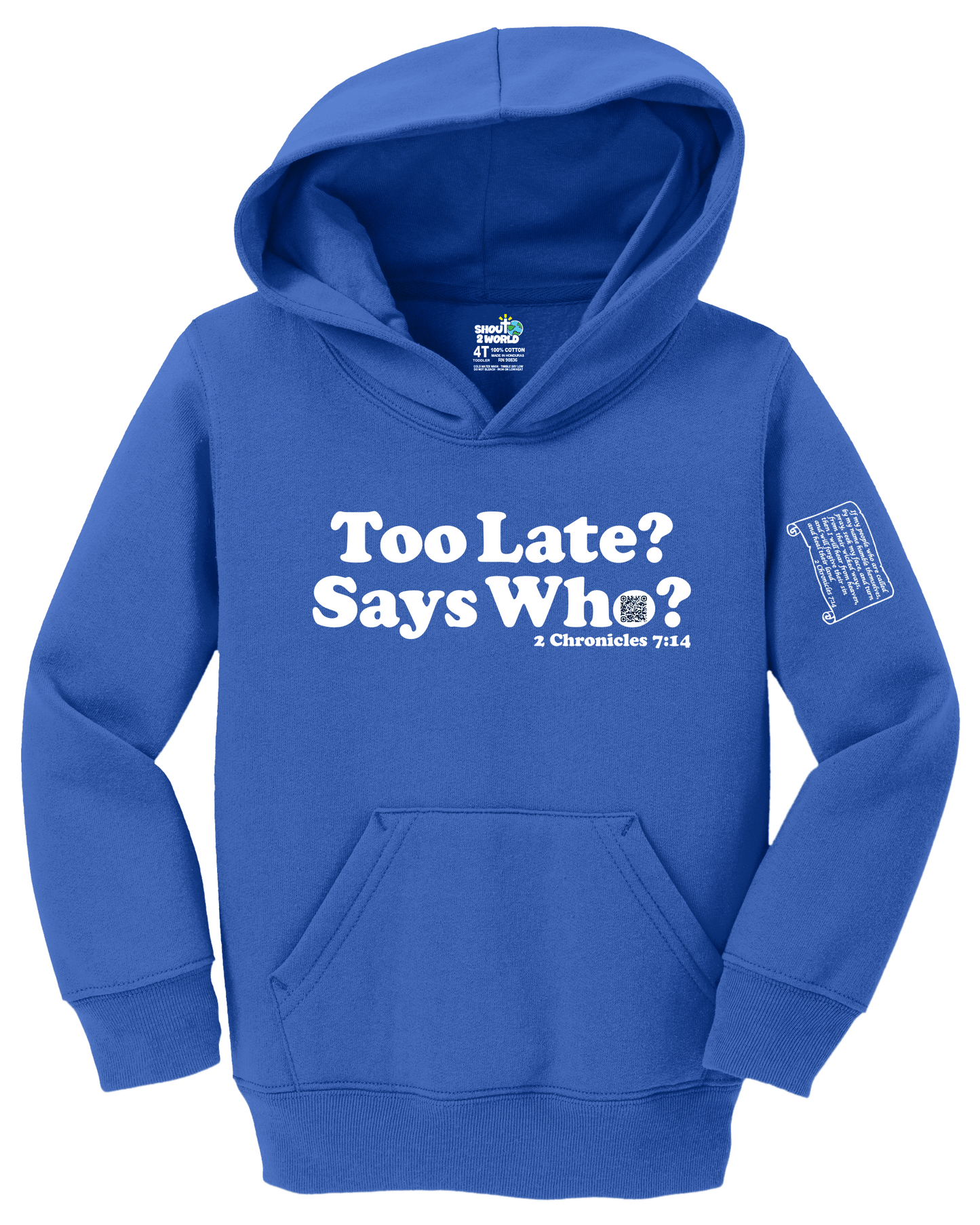 Fleece Pullover Hooded Sweatshirt Toddler