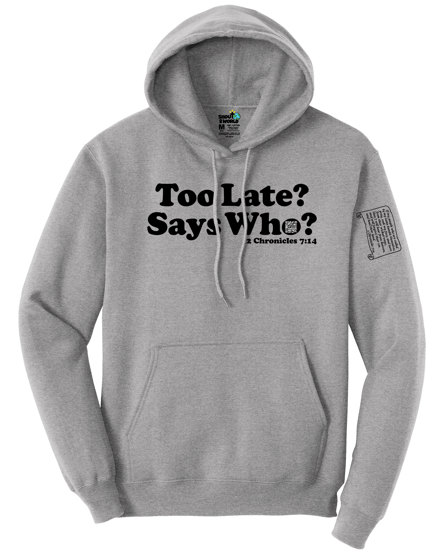 Fleece Pullover Hooded Sweatshirt Men