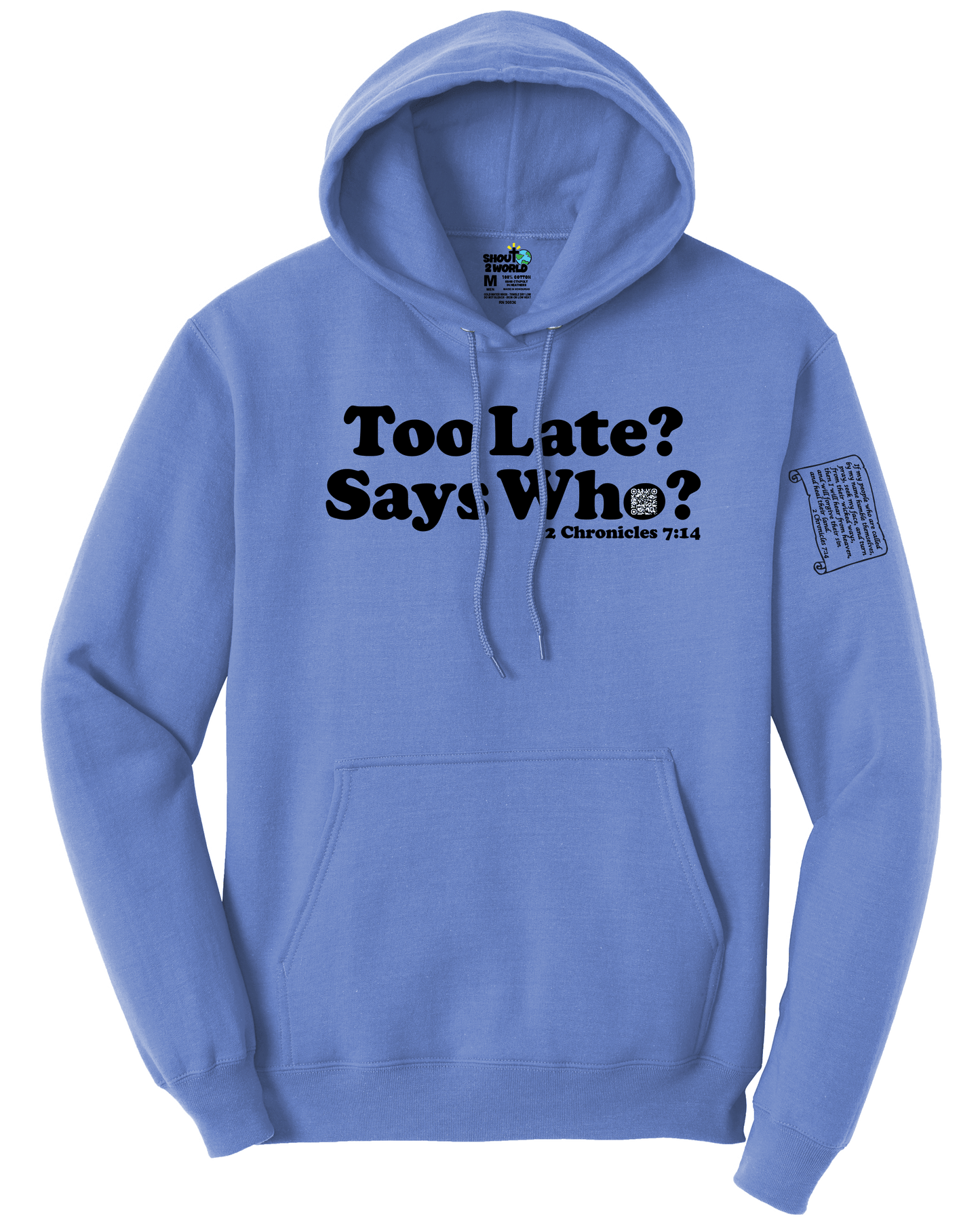 Fleece Pullover Hooded Sweatshirt Men