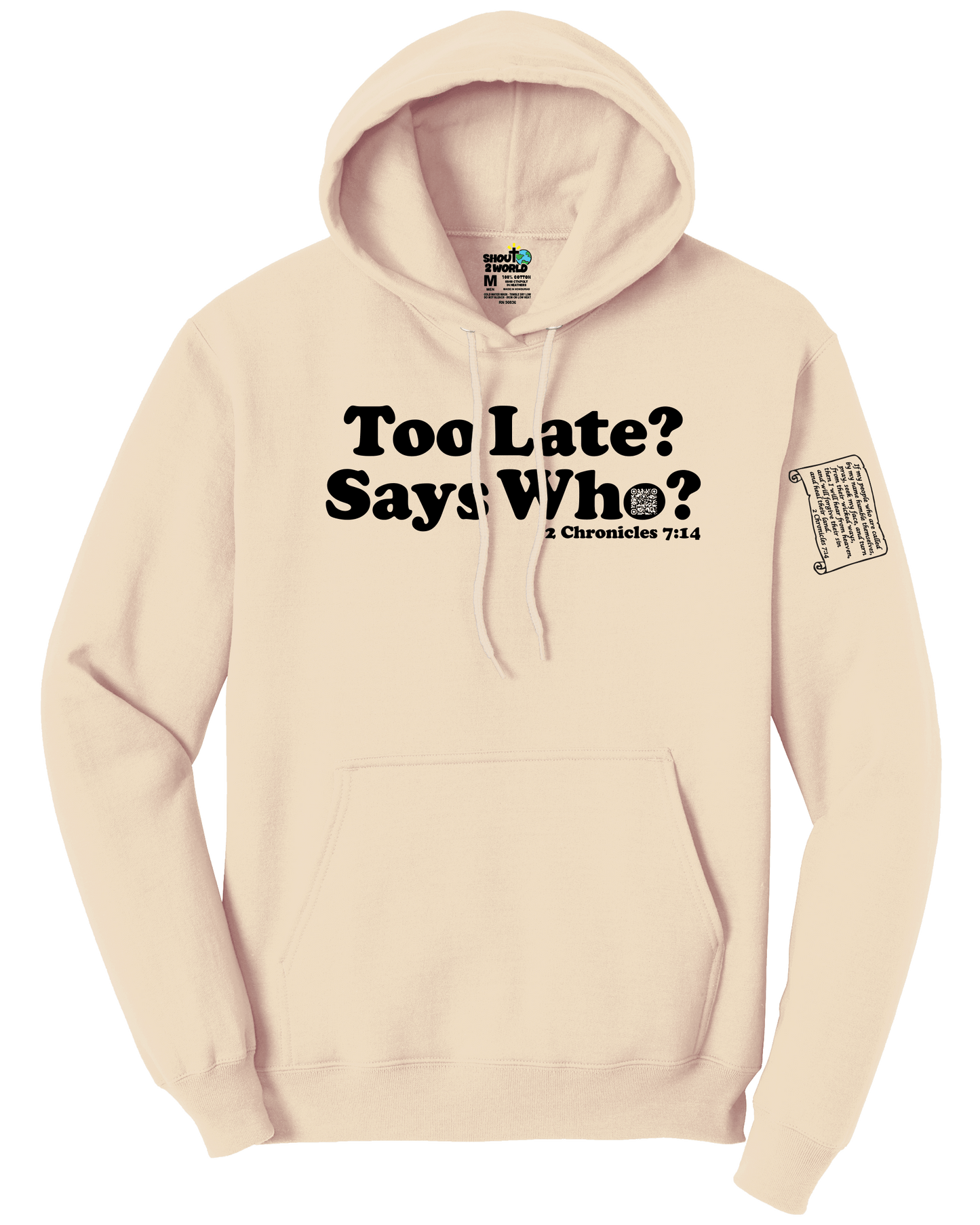 Fleece Pullover Hooded Sweatshirt Men