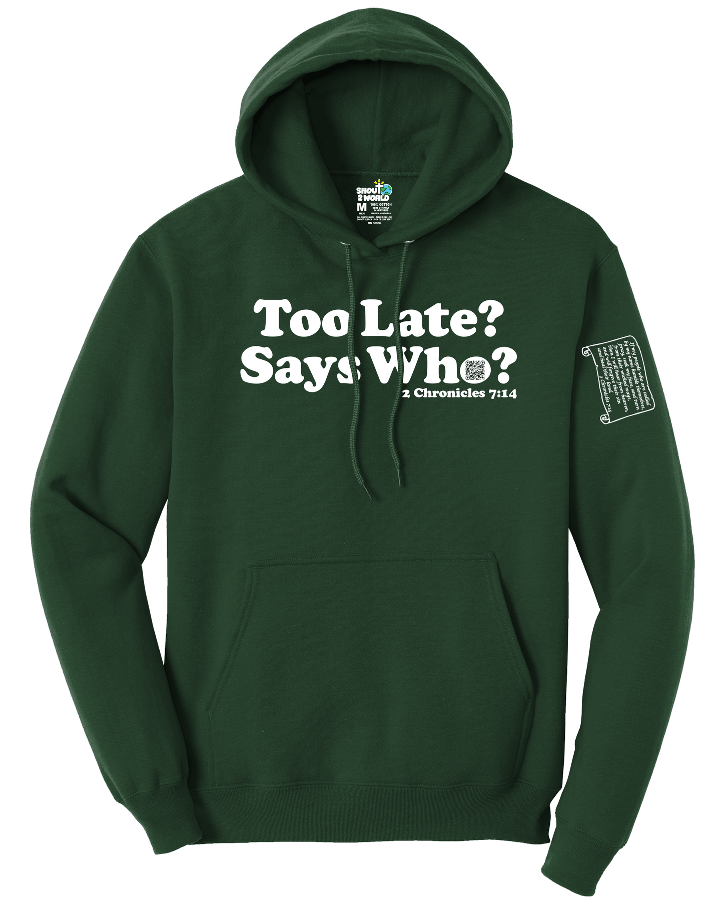 Fleece Pullover Hooded Sweatshirt Men