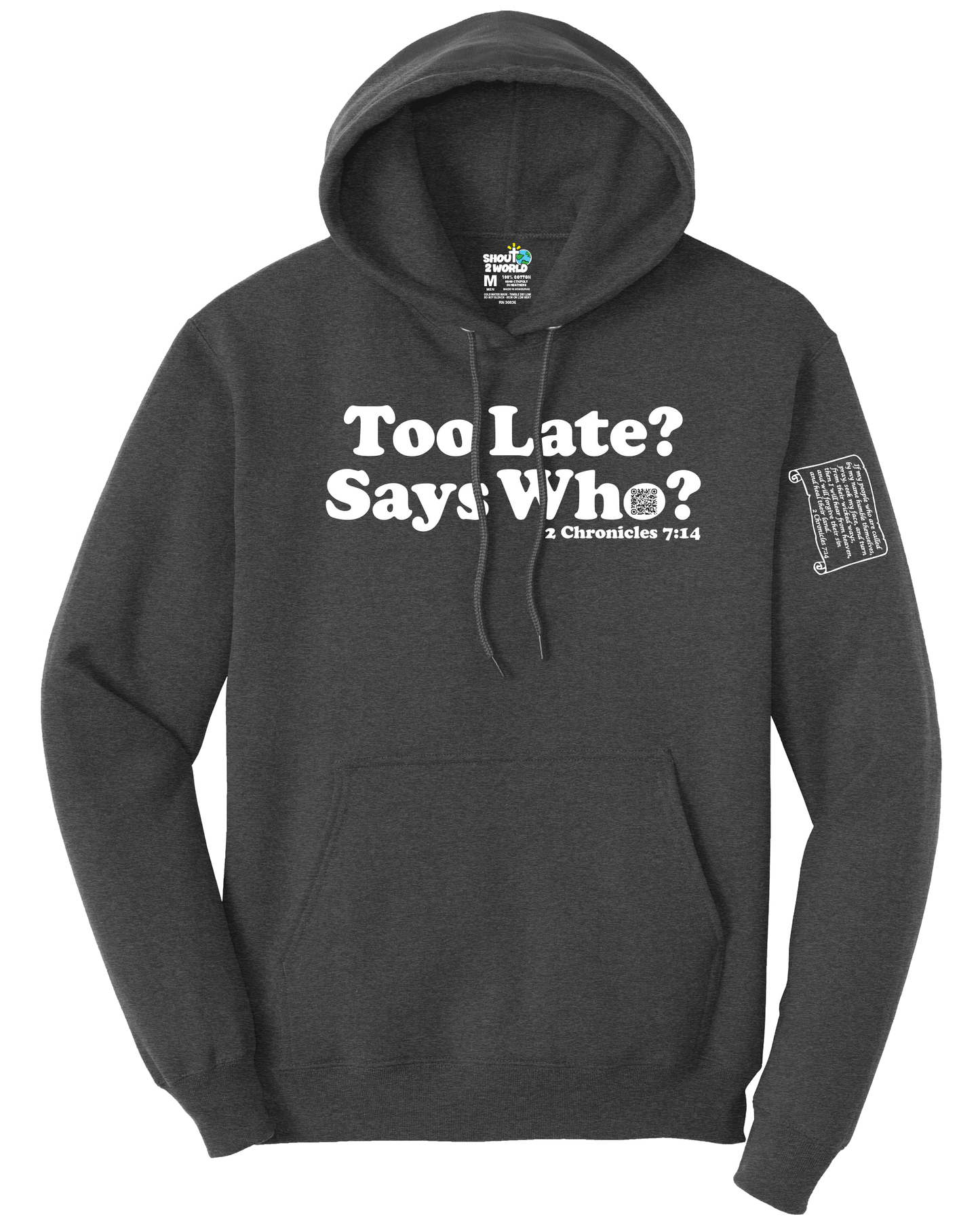 Fleece Pullover Hooded Sweatshirt Men