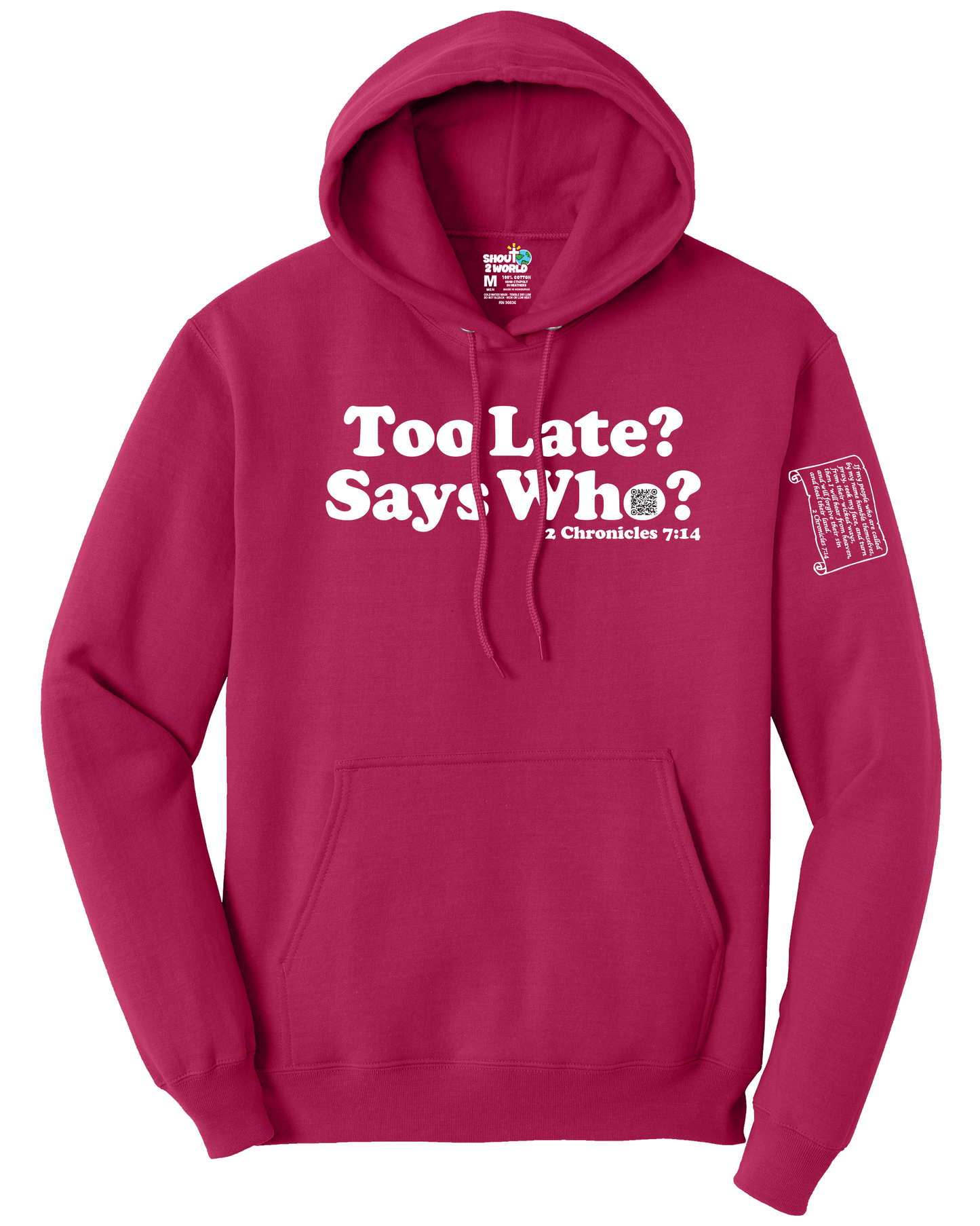 Fleece Pullover Hooded Sweatshirt Men