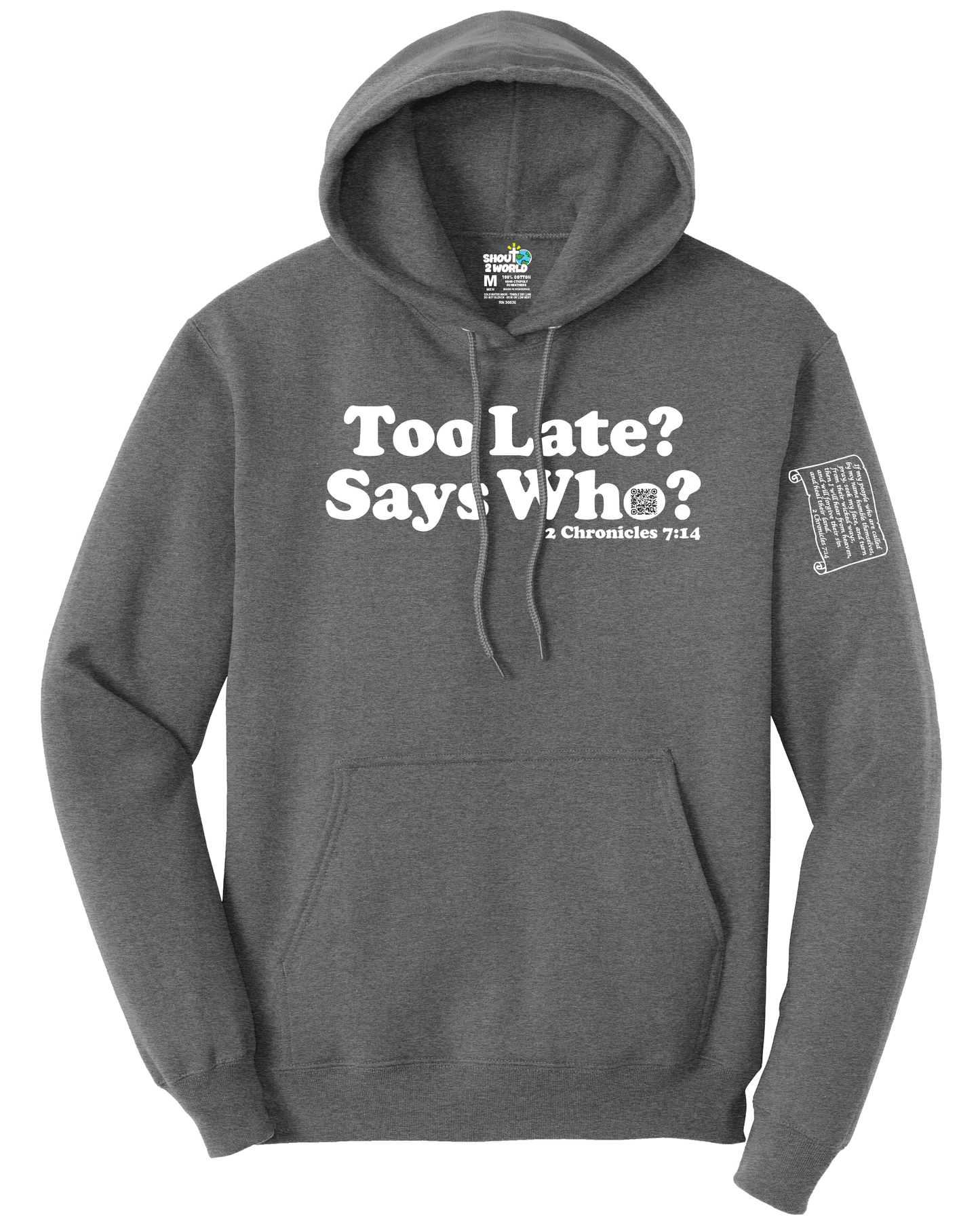 Fleece Pullover Hooded Sweatshirt Men