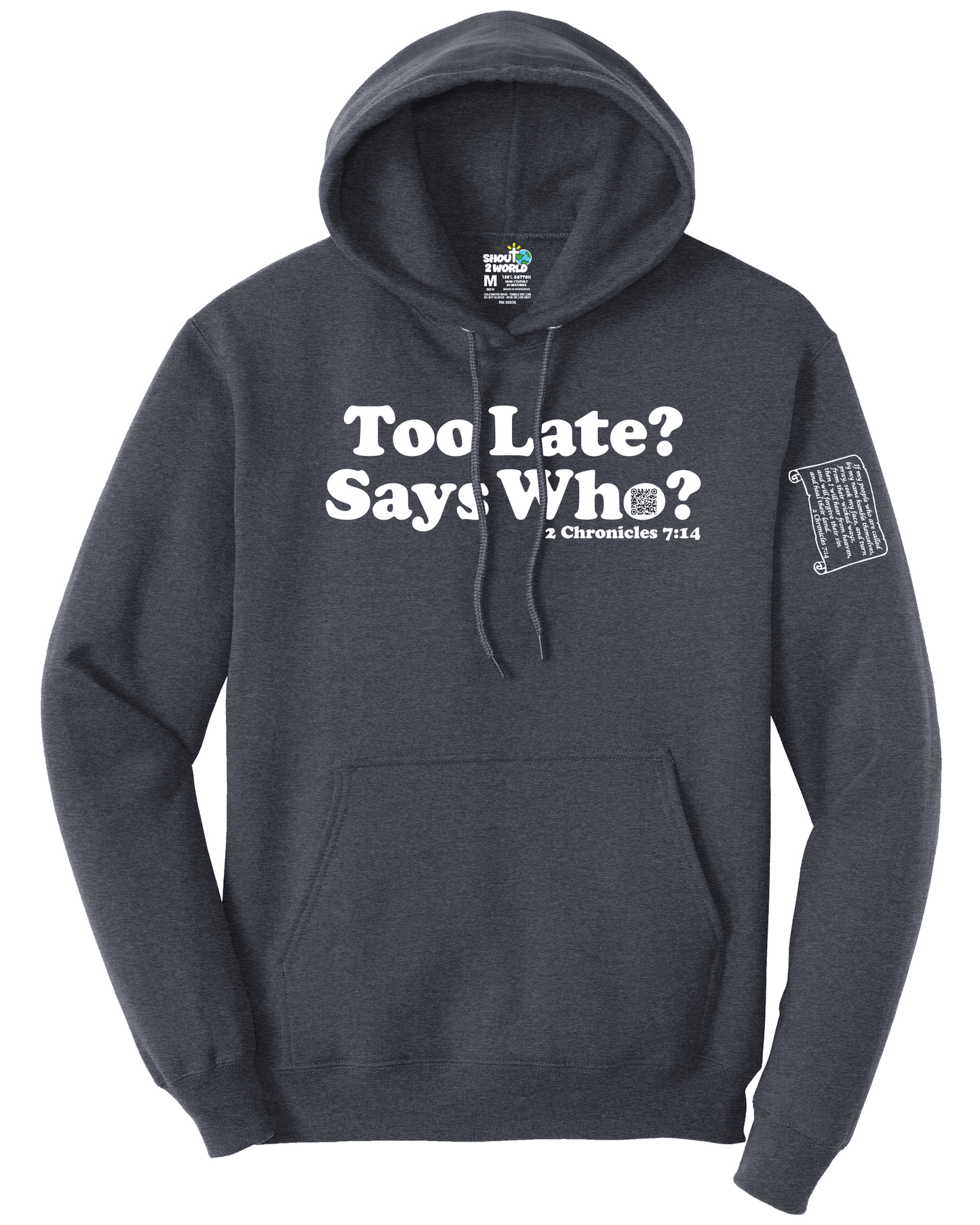 Fleece Pullover Hooded Sweatshirt Men