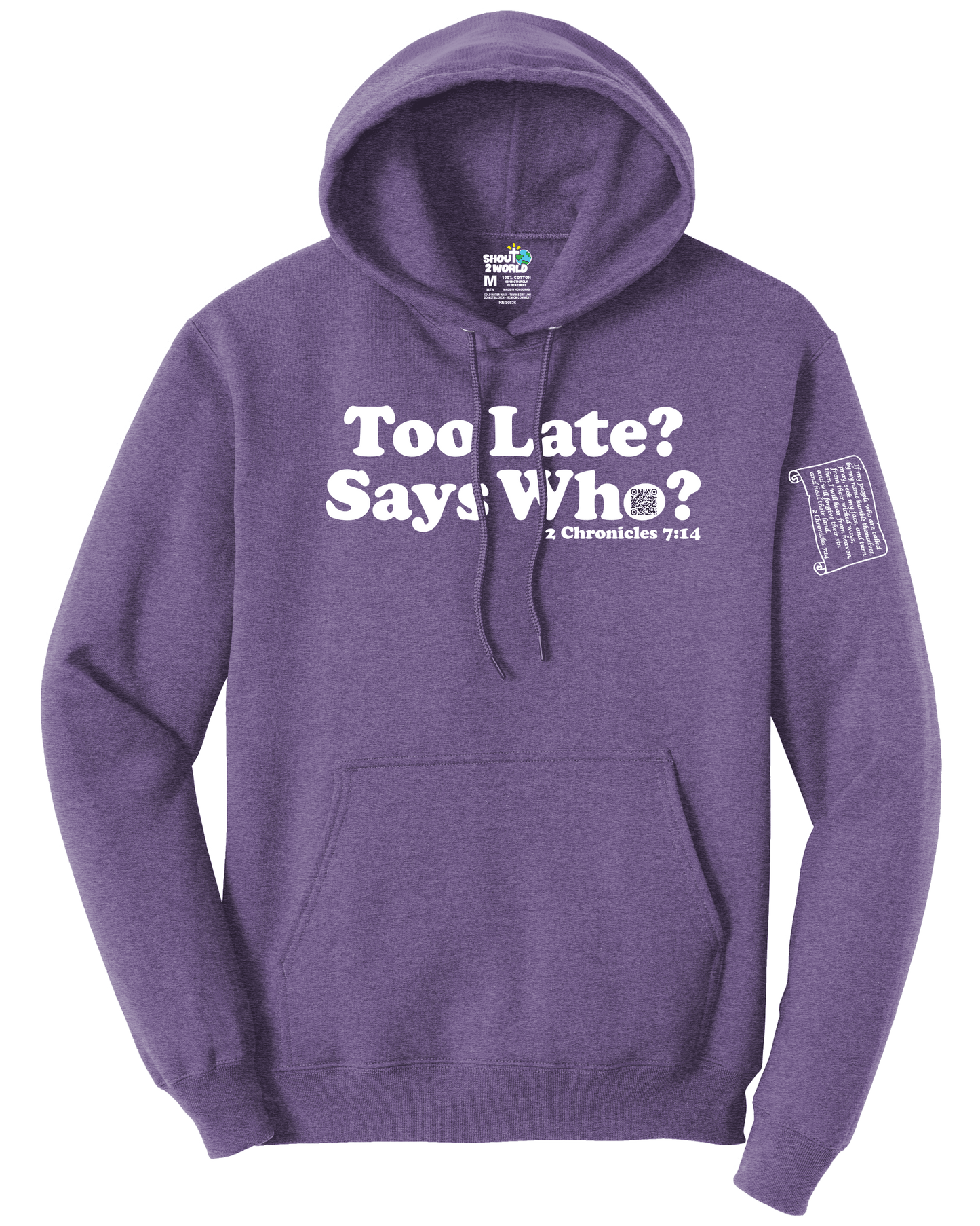 Fleece Pullover Hooded Sweatshirt Men