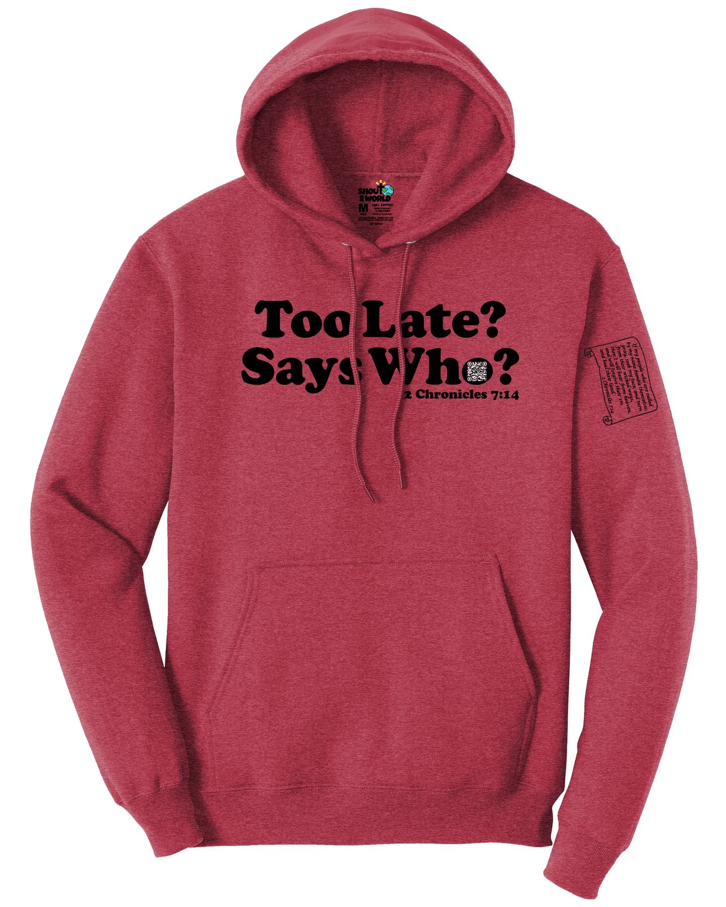 Fleece Pullover Hooded Sweatshirt Men