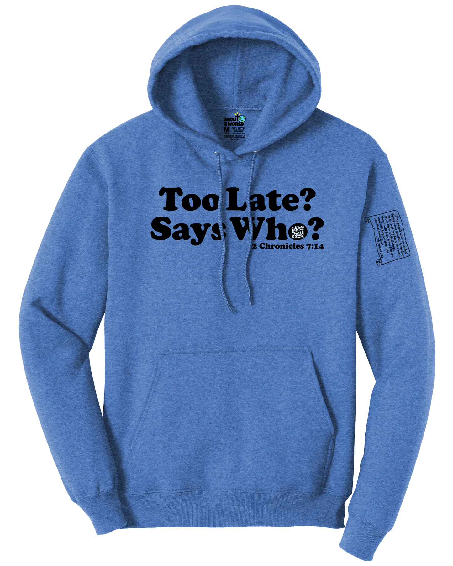 Fleece Pullover Hooded Sweatshirt Men
