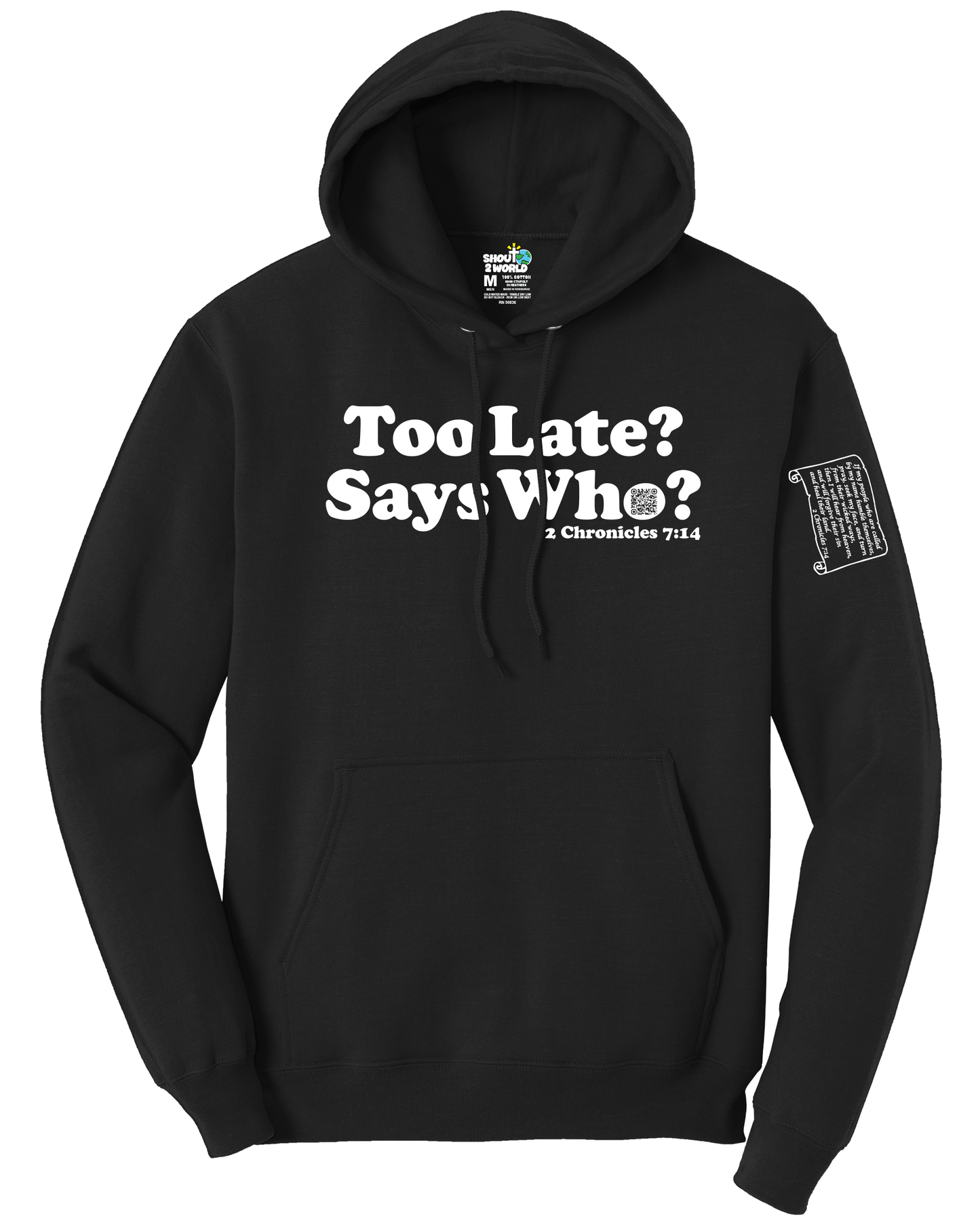 Fleece Pullover Hooded Sweatshirt Men