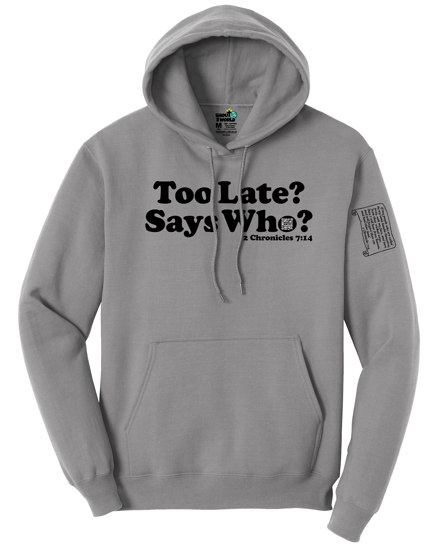 Fleece Pullover Hooded Sweatshirt Men