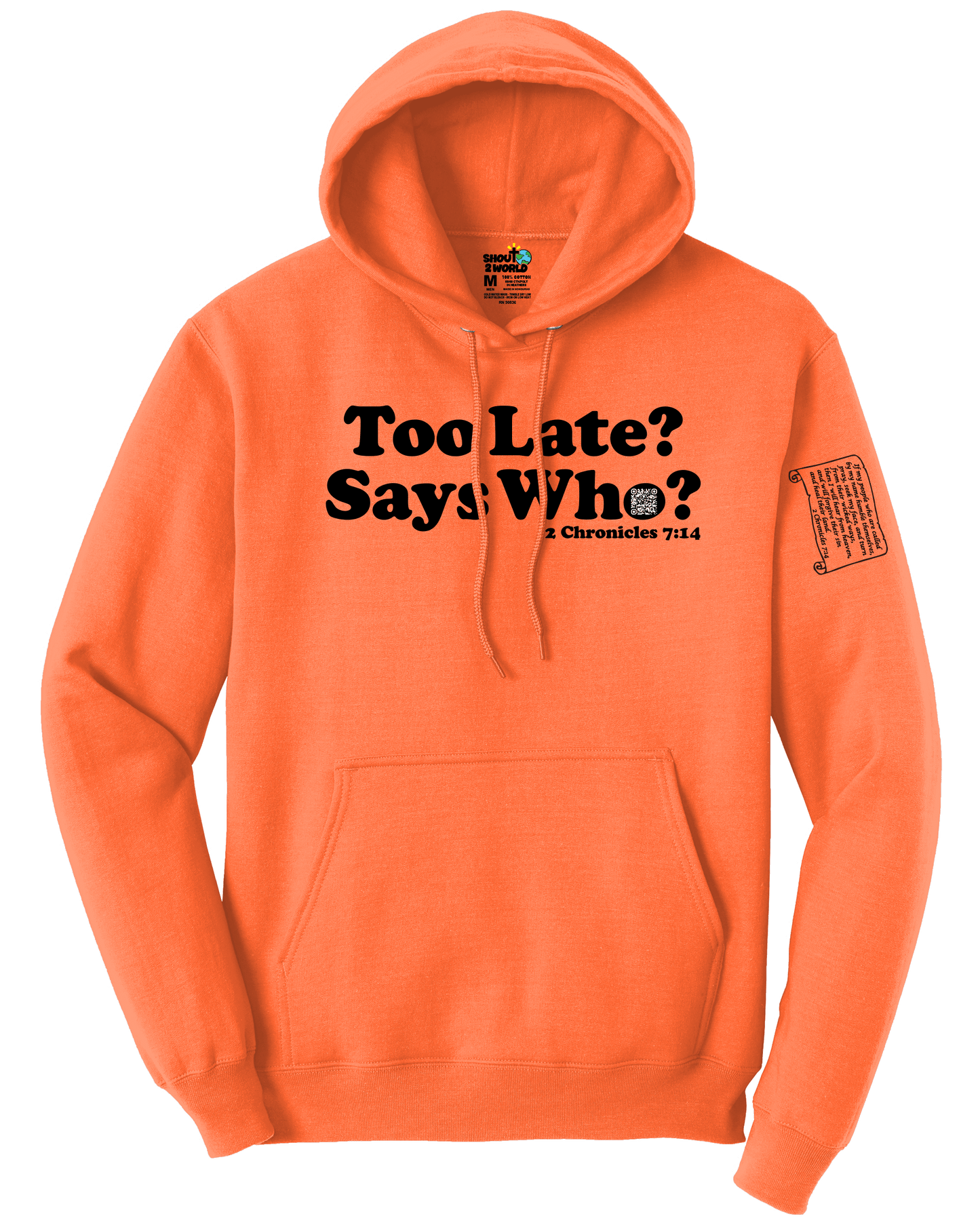 Fleece Pullover Hooded Sweatshirt Men