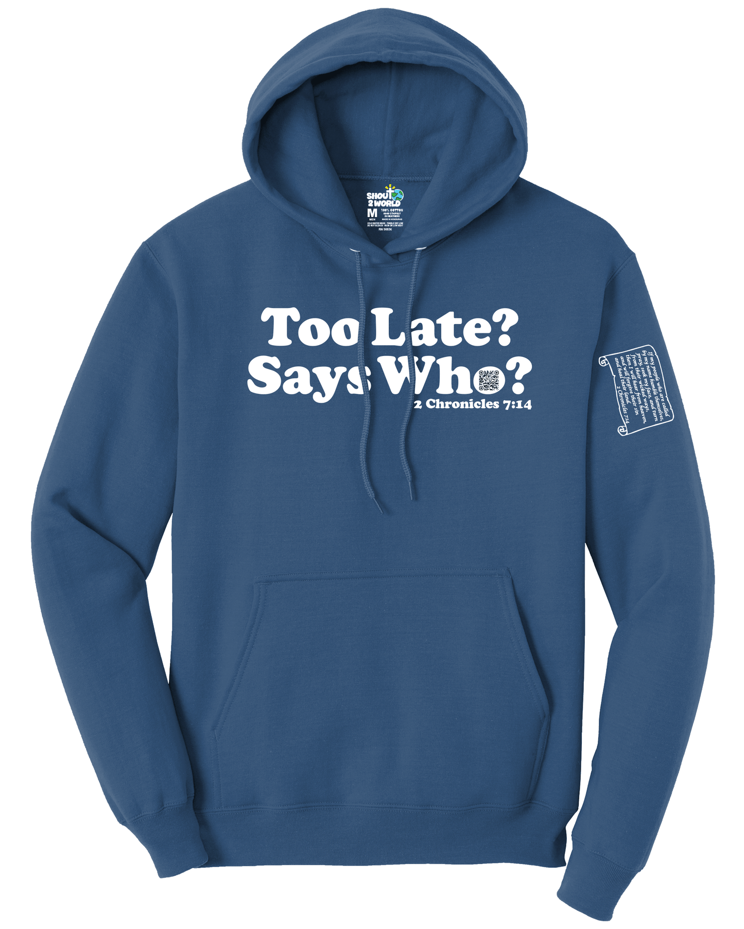 Fleece Pullover Hooded Sweatshirt Men