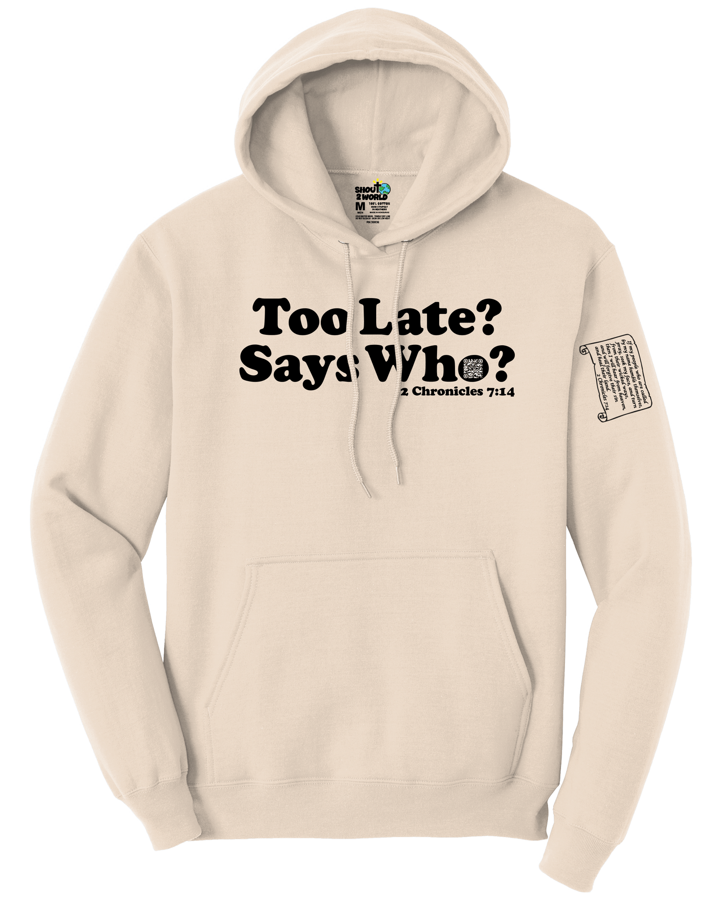 Fleece Pullover Hooded Sweatshirt Men