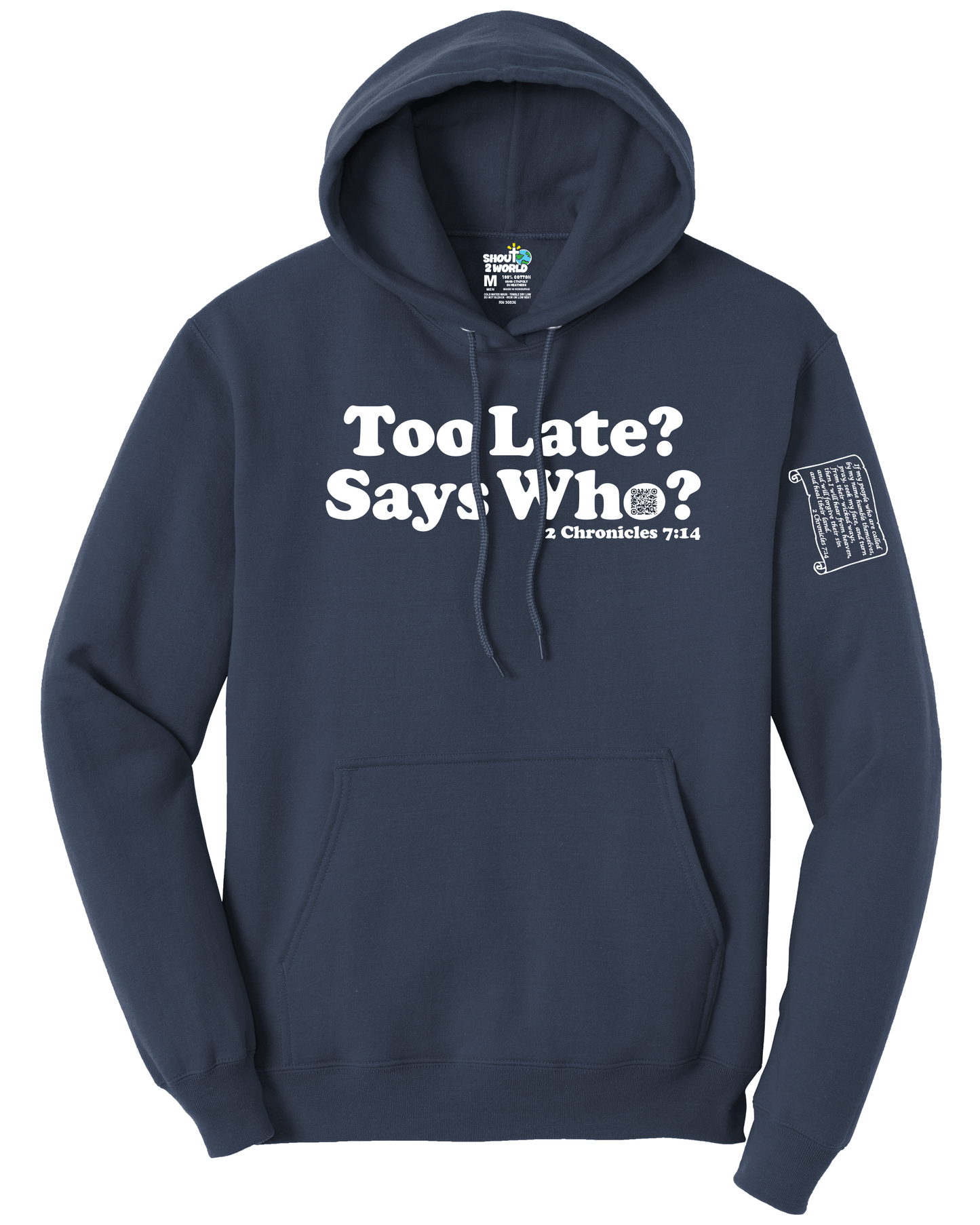 Fleece Pullover Hooded Sweatshirt Men