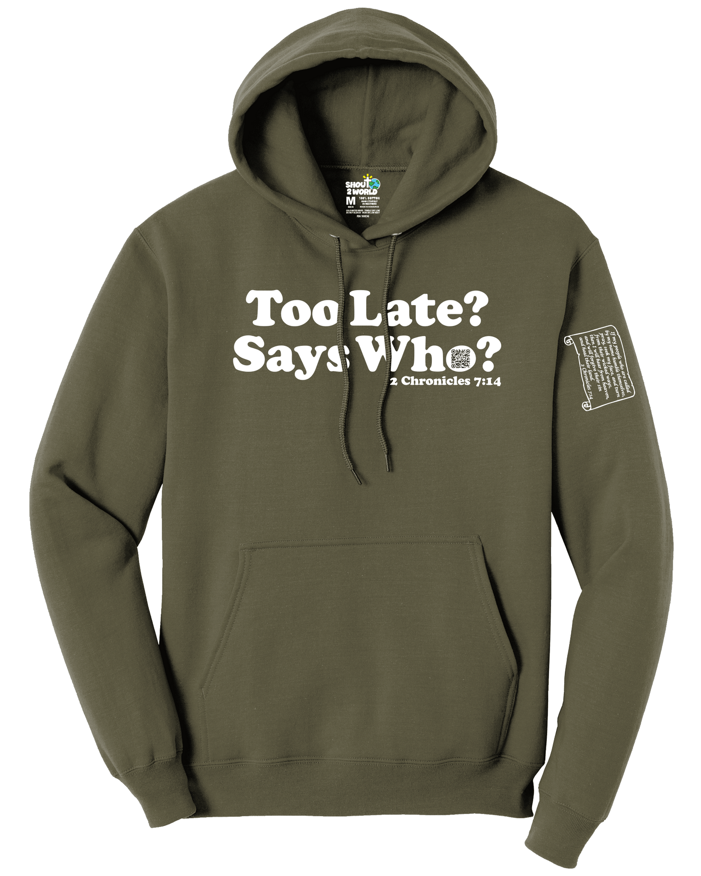 Fleece Pullover Hooded Sweatshirt Men