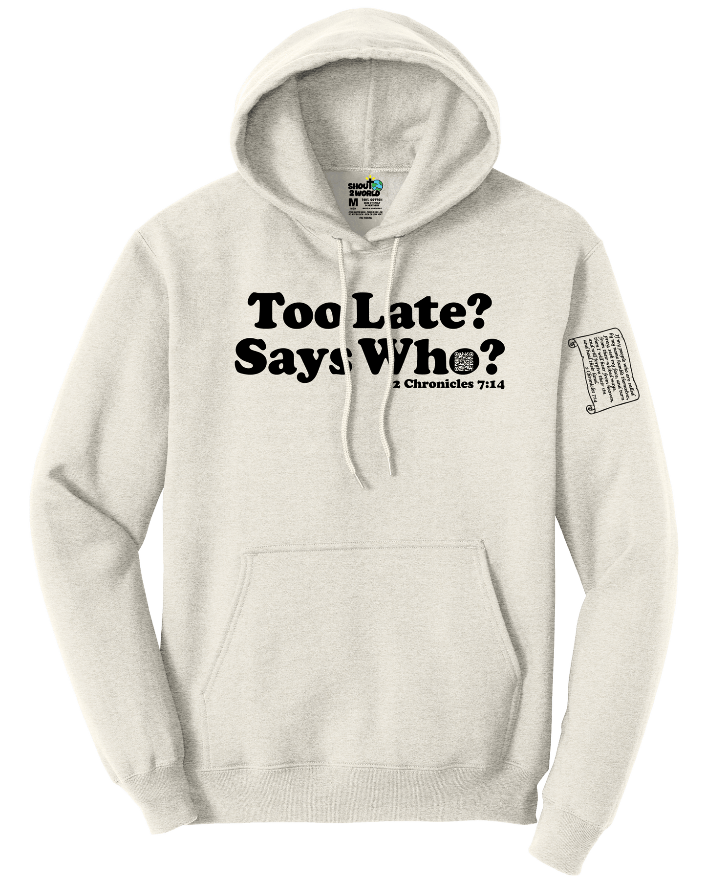 Fleece Pullover Hooded Sweatshirt Men