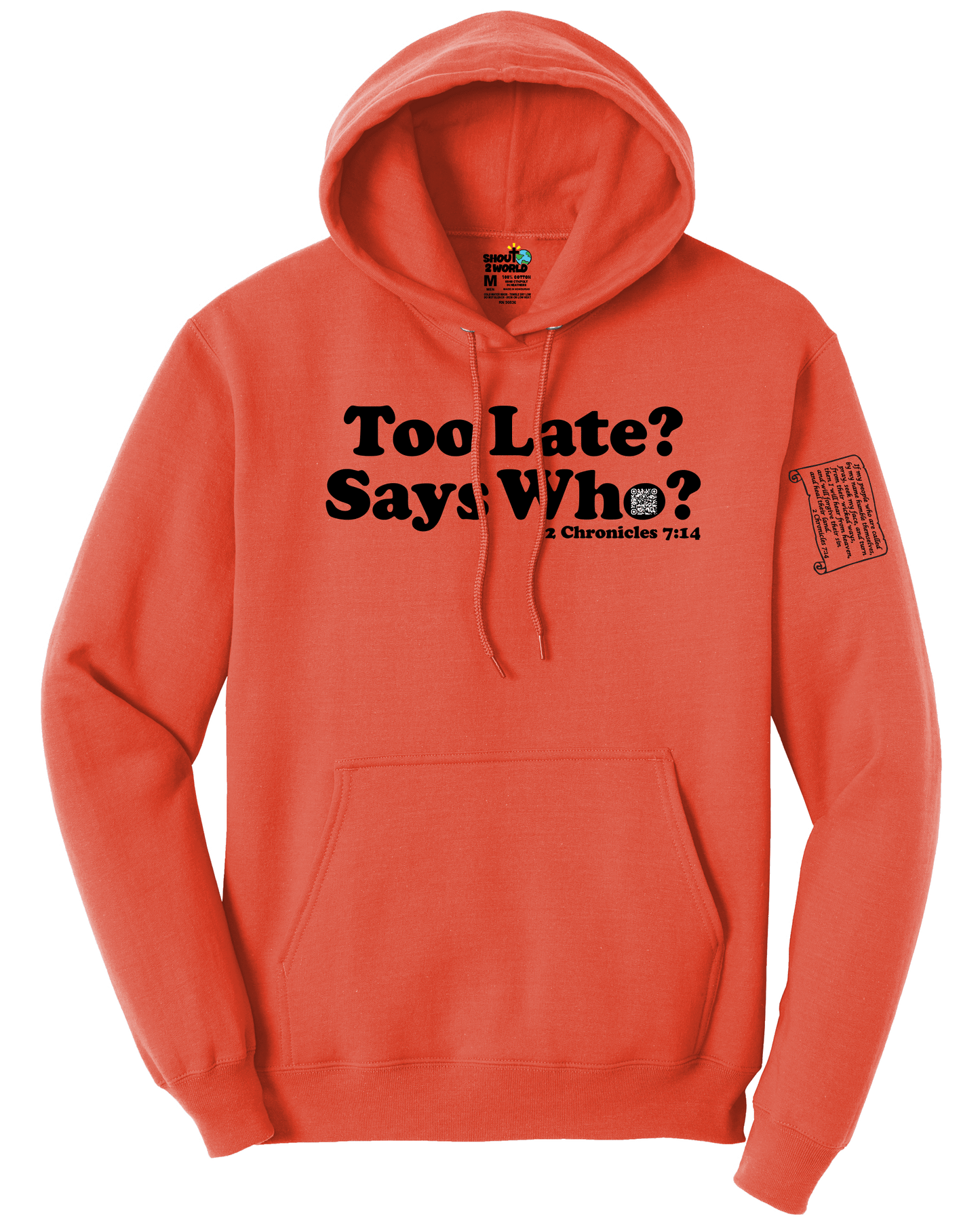 Fleece Pullover Hooded Sweatshirt Men