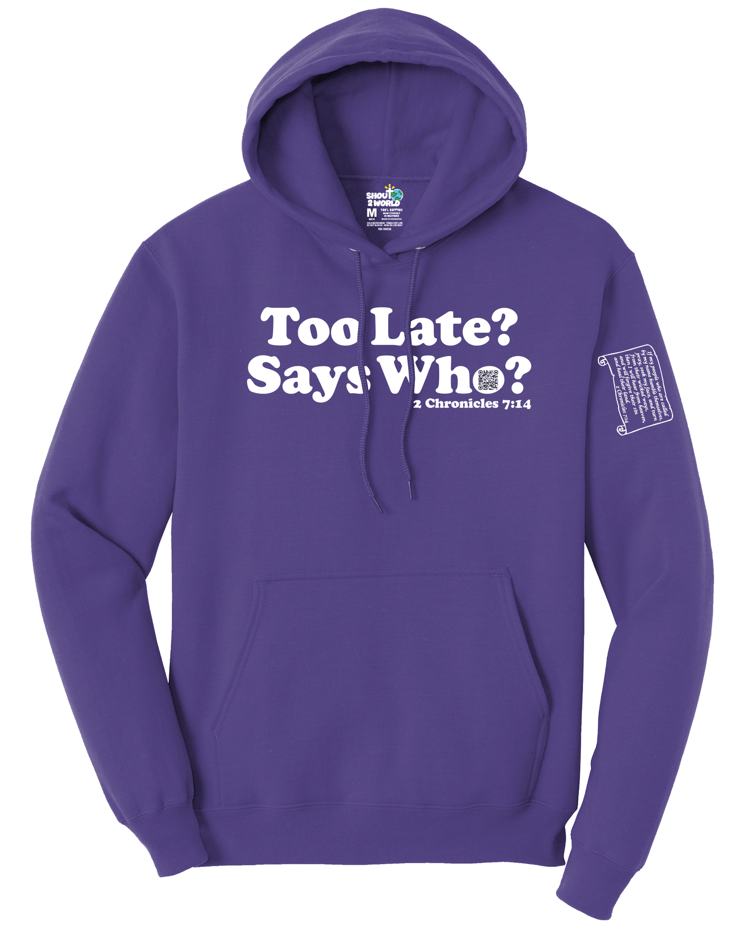 Fleece Pullover Hooded Sweatshirt Men