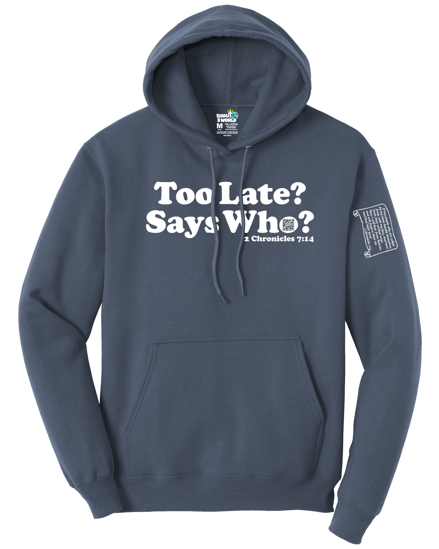 Fleece Pullover Hooded Sweatshirt Men