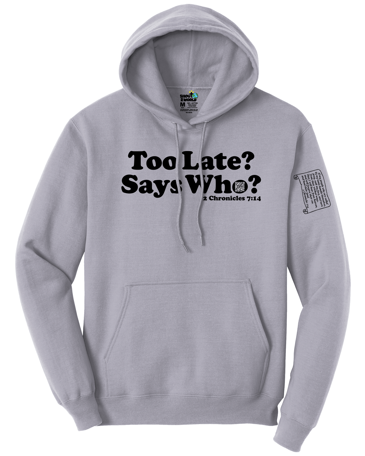 Fleece Pullover Hooded Sweatshirt Men