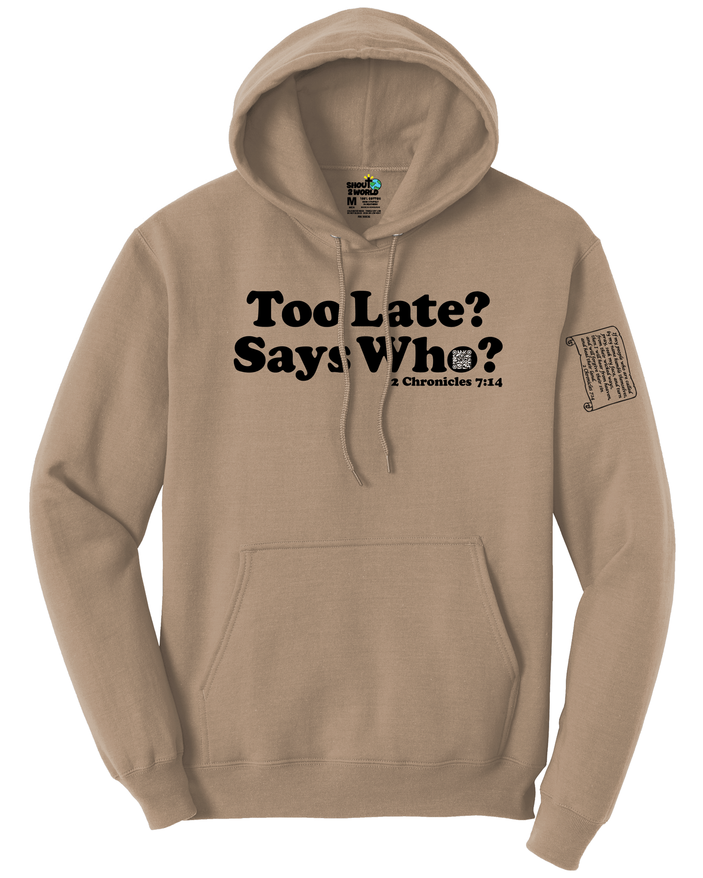 Fleece Pullover Hooded Sweatshirt Men