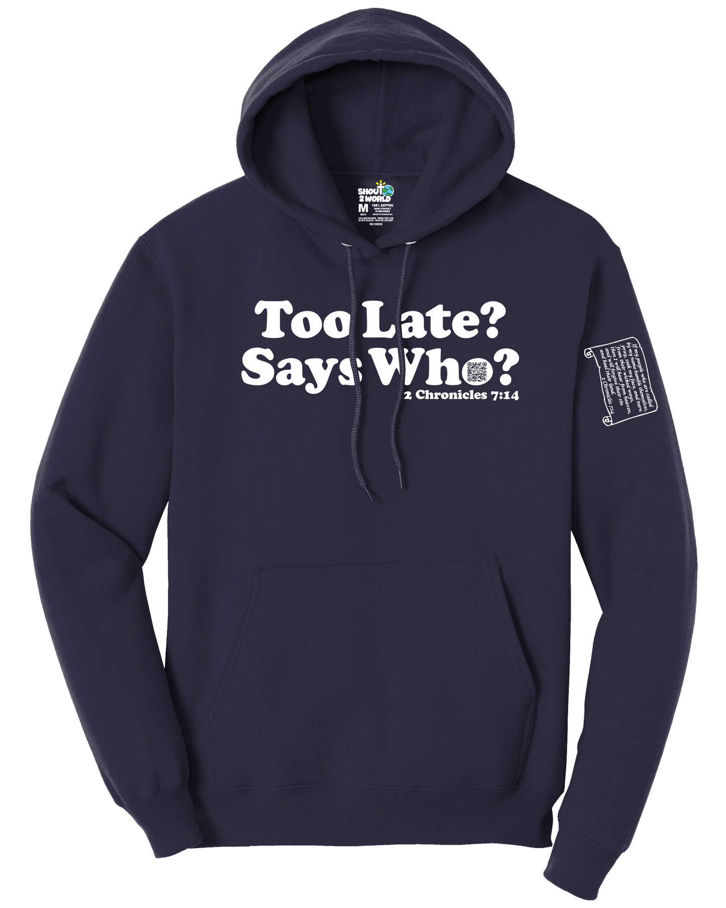 Fleece Pullover Hooded Sweatshirt Men