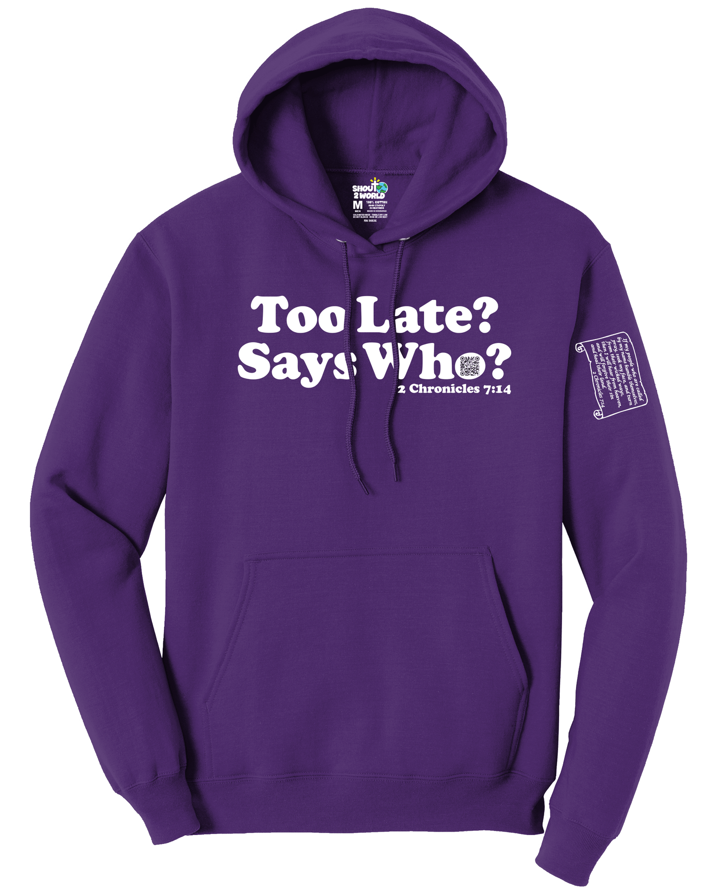 Fleece Pullover Hooded Sweatshirt Men
