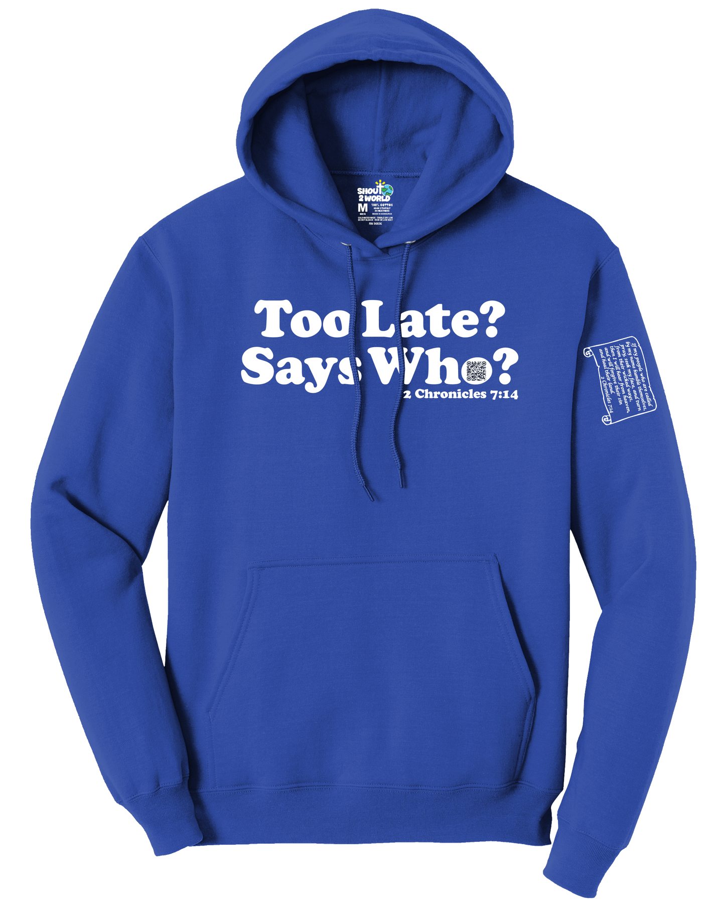 Fleece Pullover Hooded Sweatshirt Men