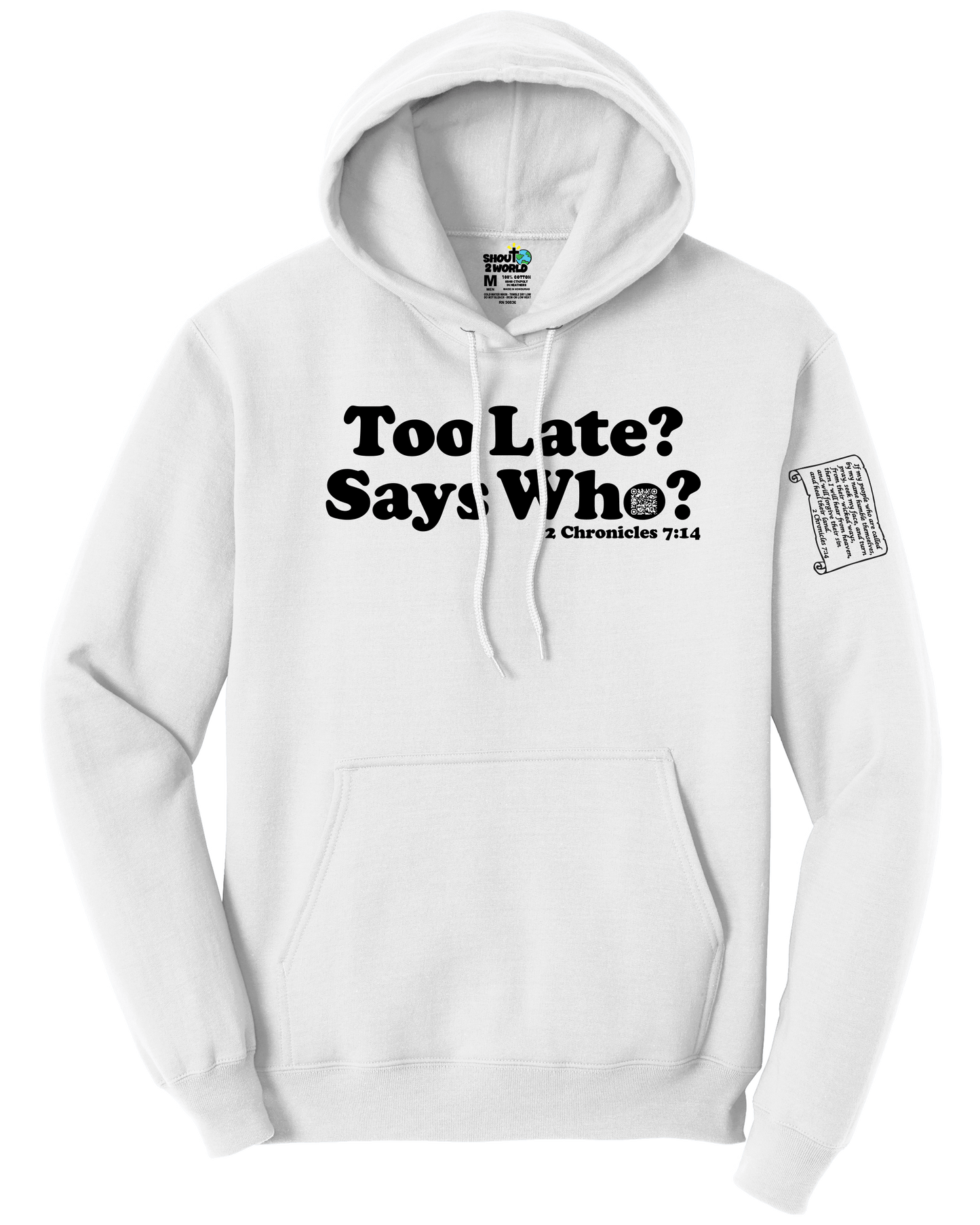 Fleece Pullover Hooded Sweatshirt Men