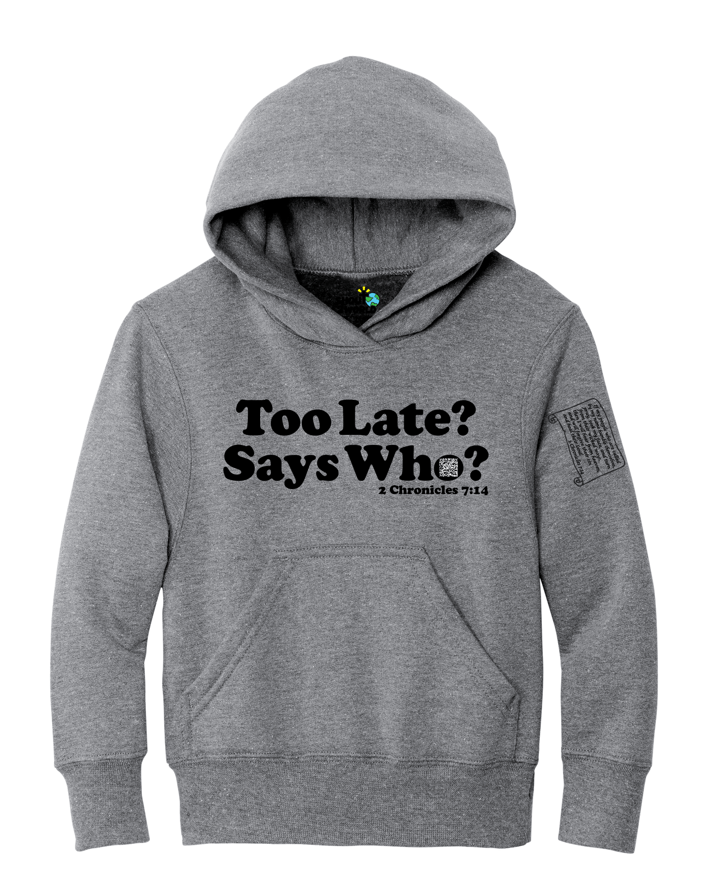 Fleece Pullover Hooded Sweatshirt Youth