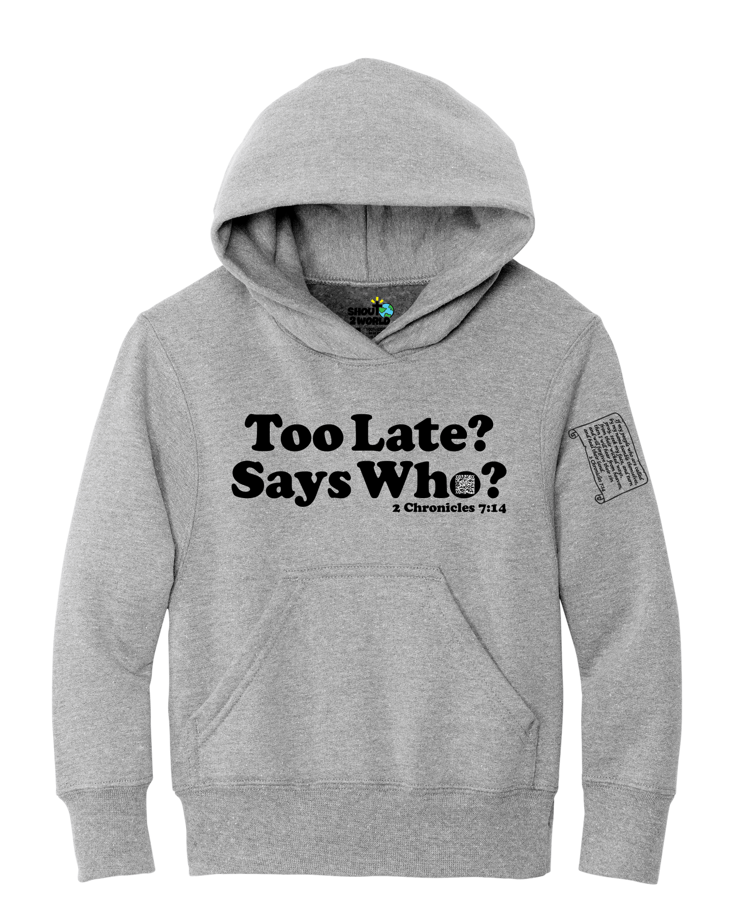 Fleece Pullover Hooded Sweatshirt Youth