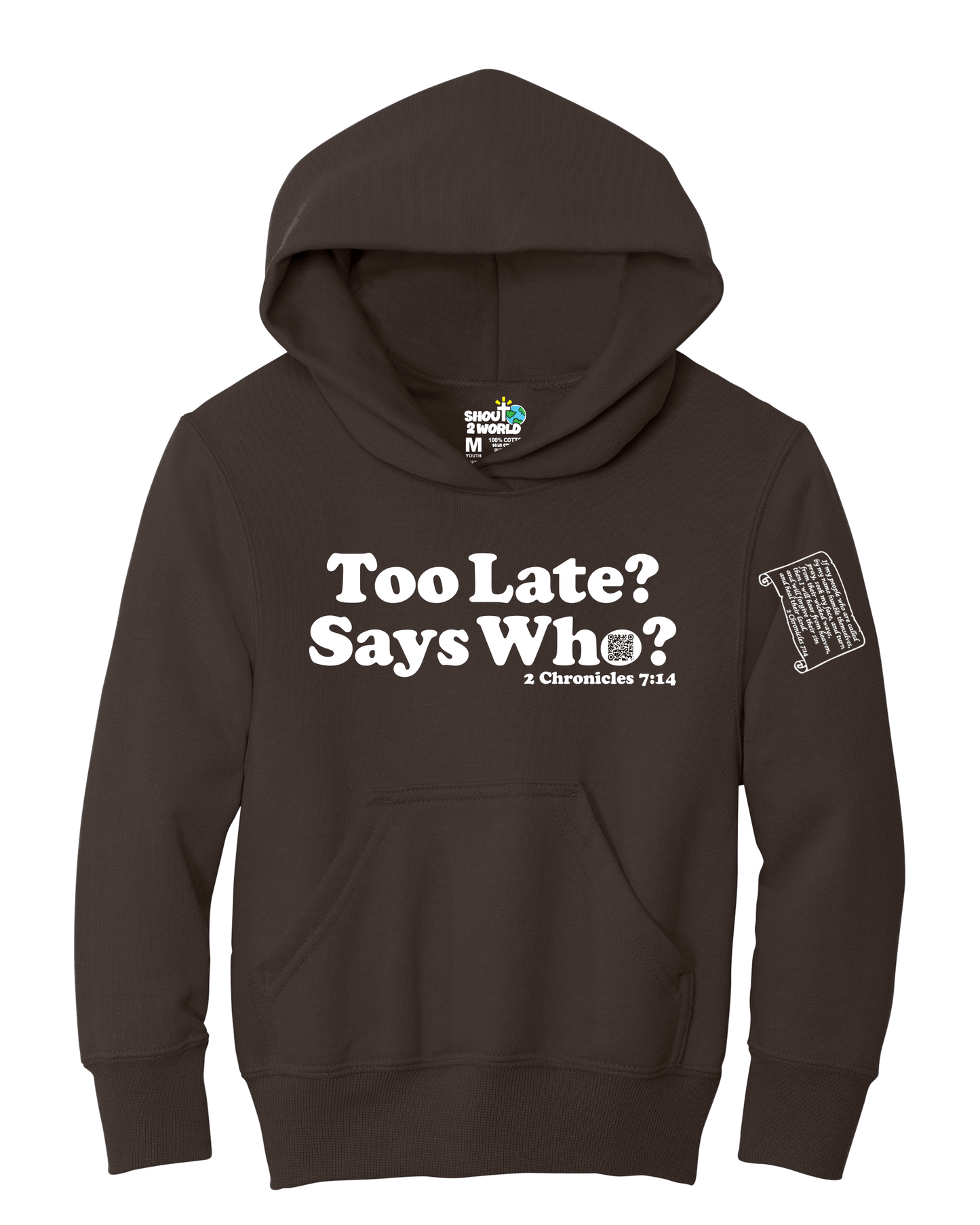 Fleece Pullover Hooded Sweatshirt Youth