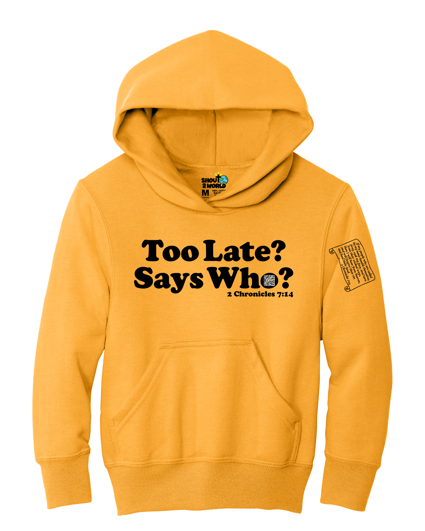 Fleece Pullover Hooded Sweatshirt Youth