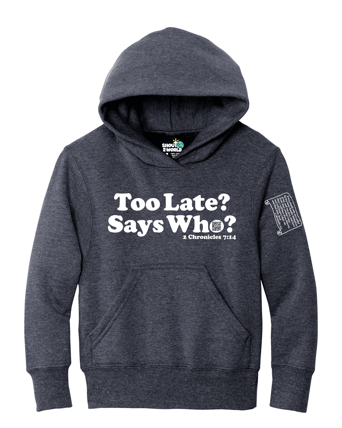 Fleece Pullover Hooded Sweatshirt Youth