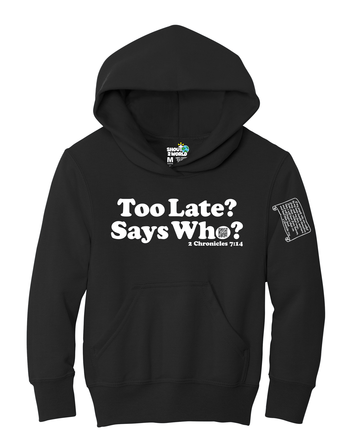 Fleece Pullover Hooded Sweatshirt Youth