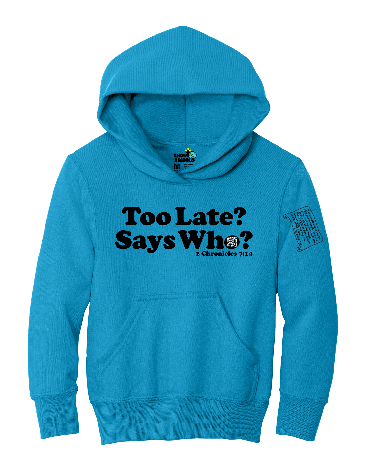 Fleece Pullover Hooded Sweatshirt Youth