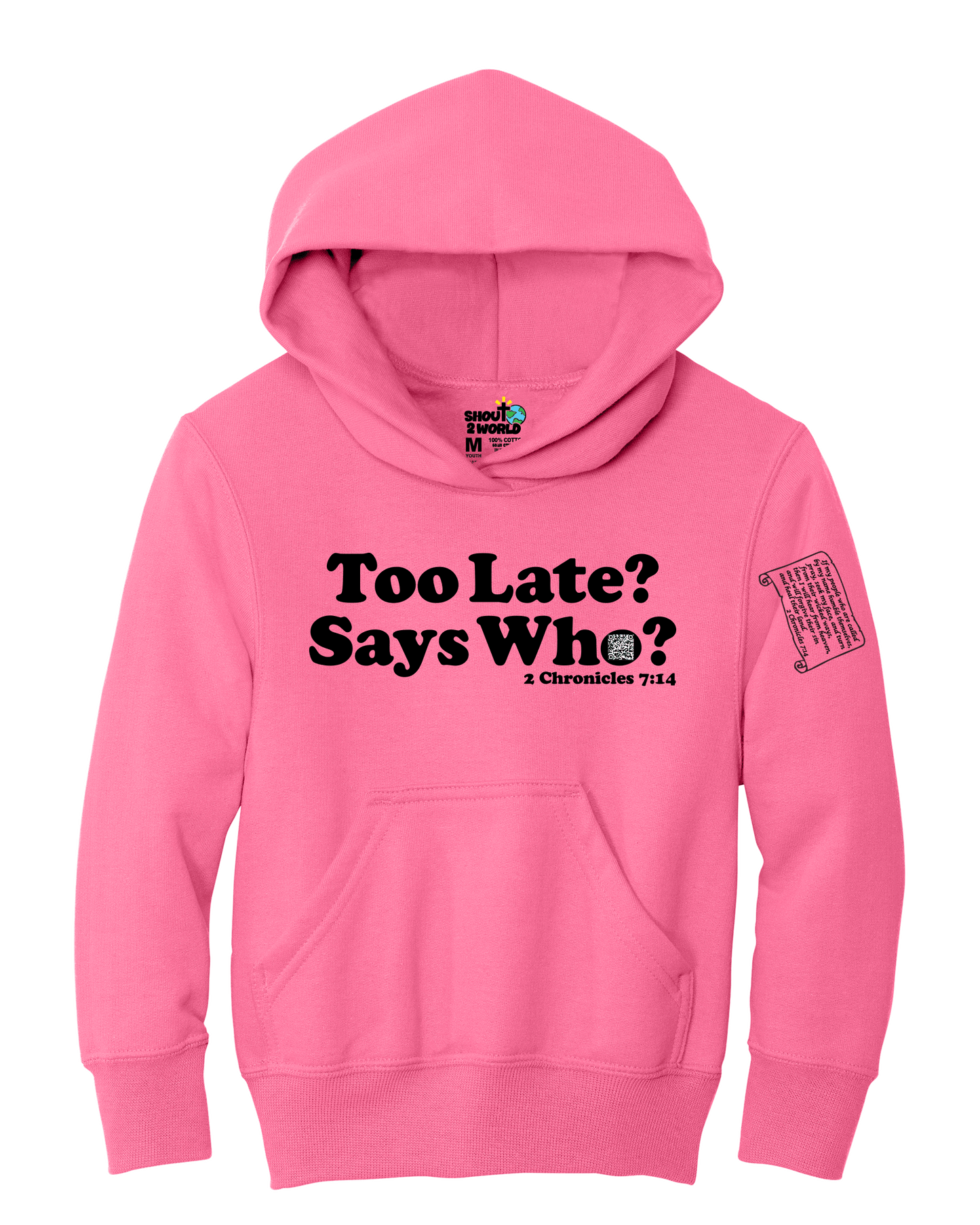 Fleece Pullover Hooded Sweatshirt Youth