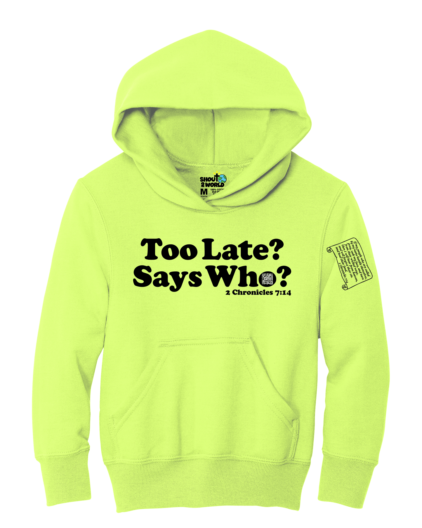 Fleece Pullover Hooded Sweatshirt Youth