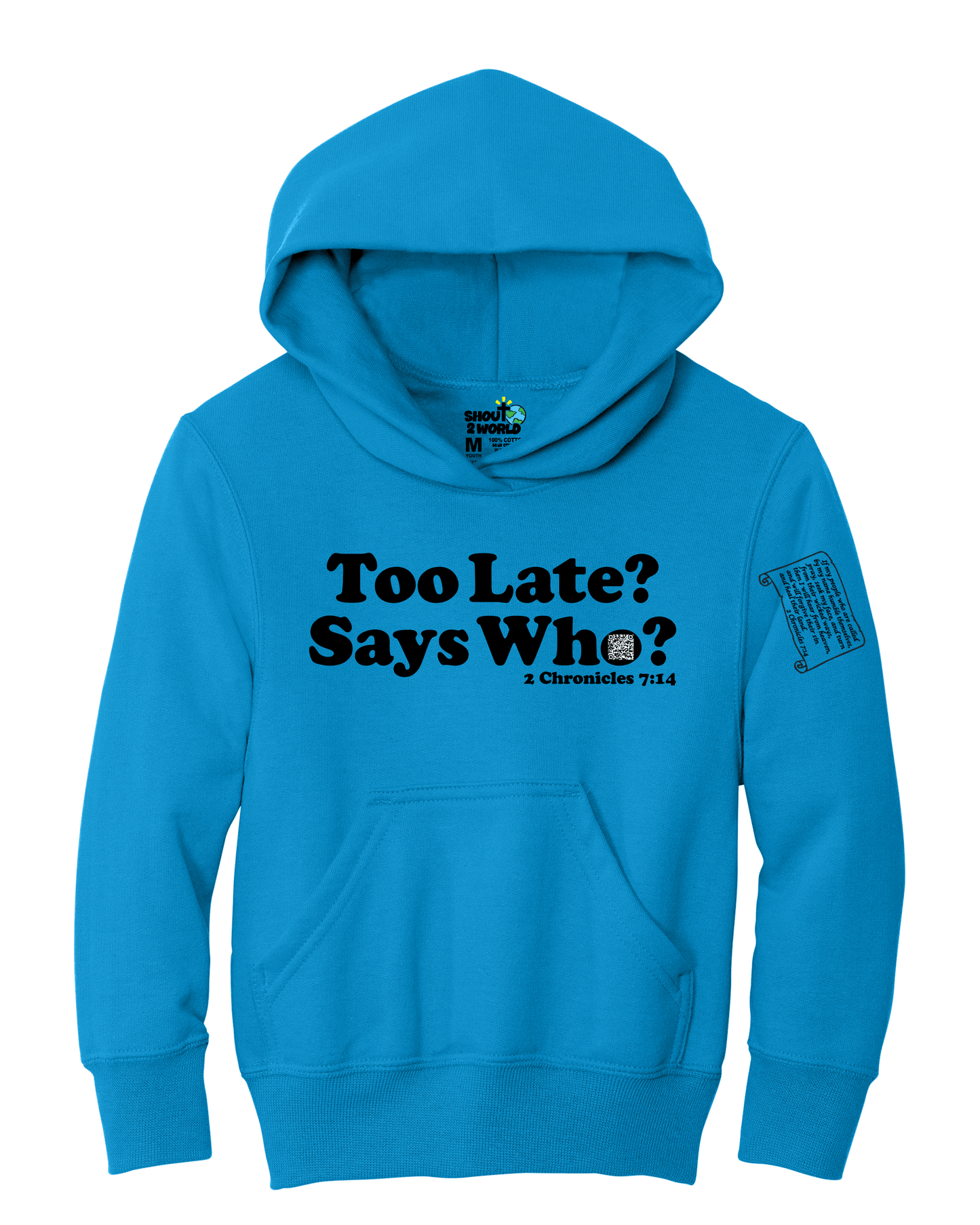 Fleece Pullover Hooded Sweatshirt Youth