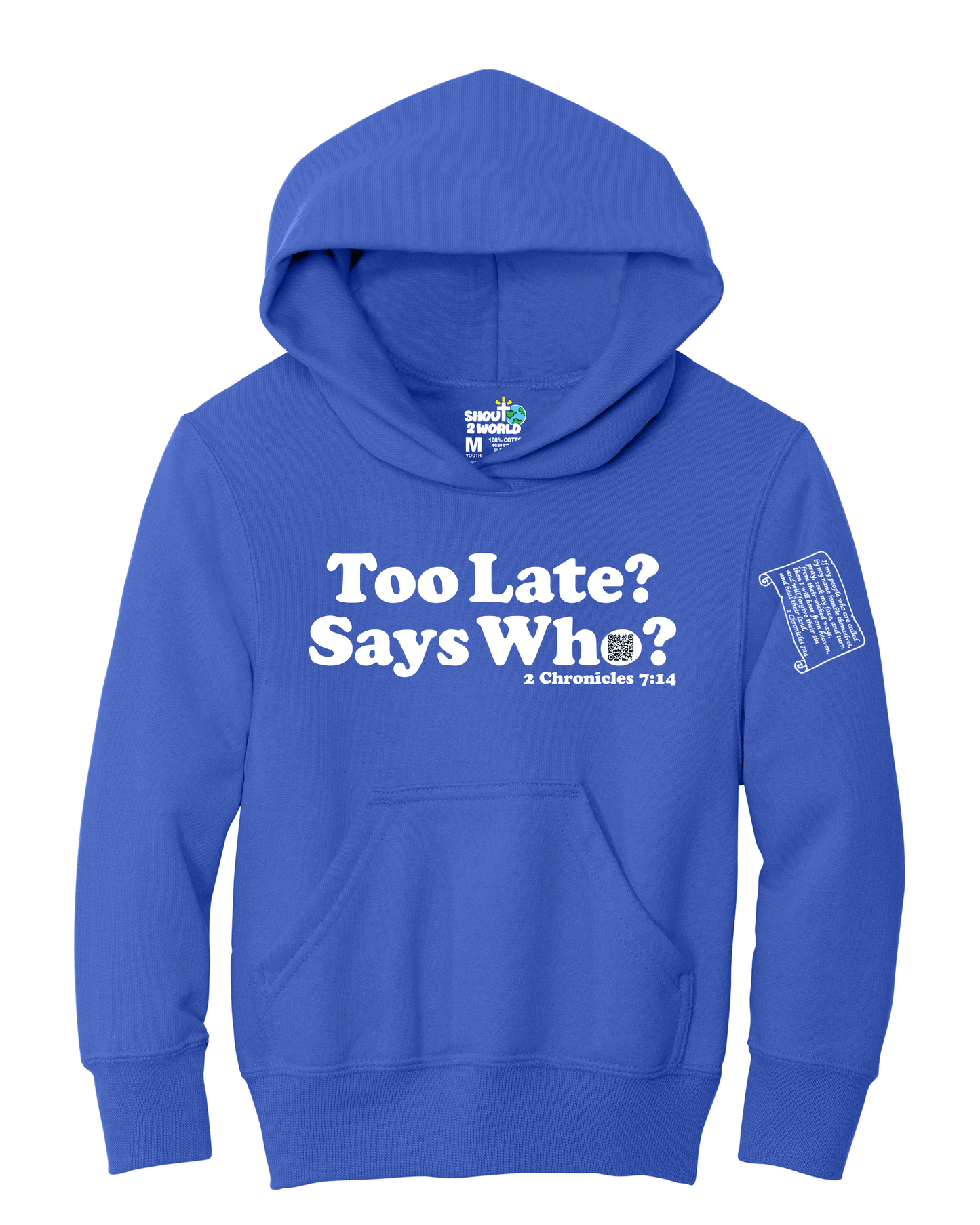 Fleece Pullover Hooded Sweatshirt Youth