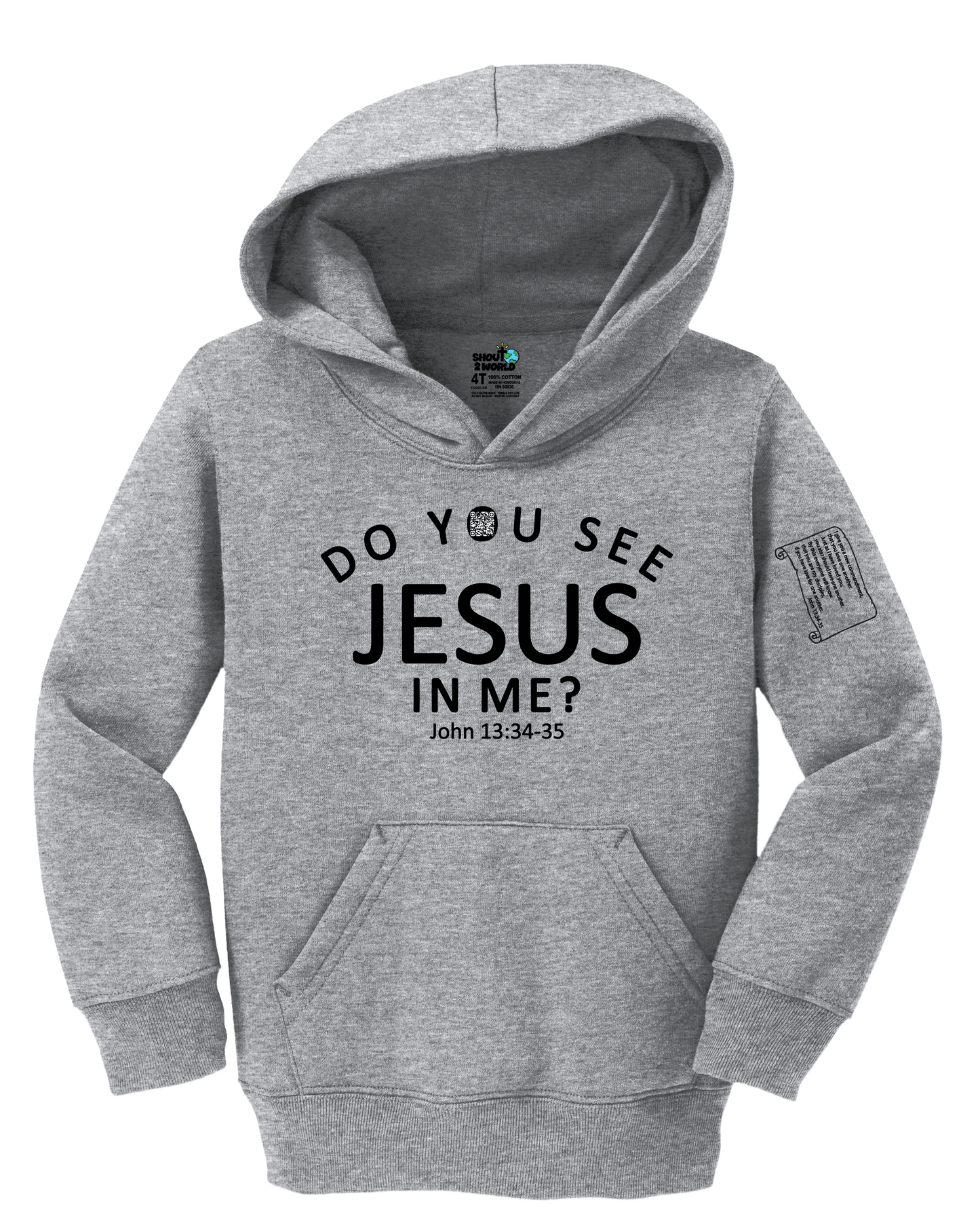 Fleece Pullover Hooded Sweatshirt Toddler