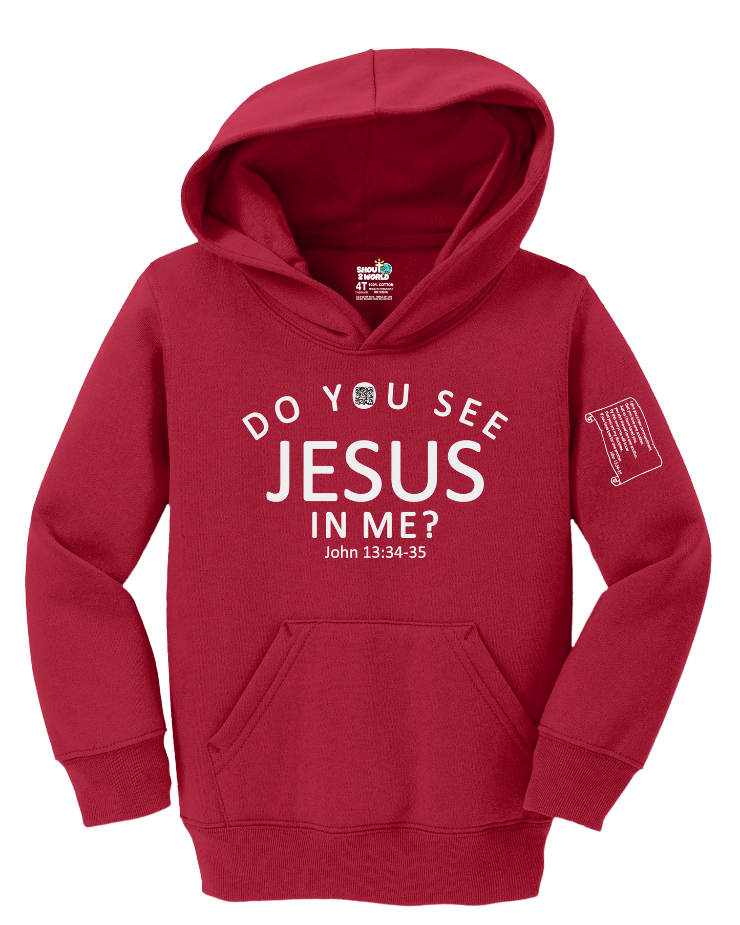 Fleece Pullover Hooded Sweatshirt Toddler