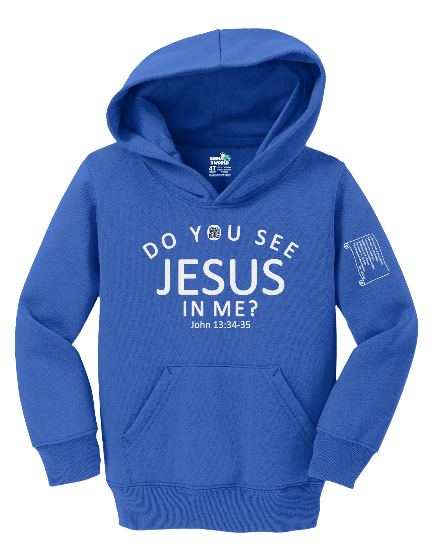 Fleece Pullover Hooded Sweatshirt Toddler