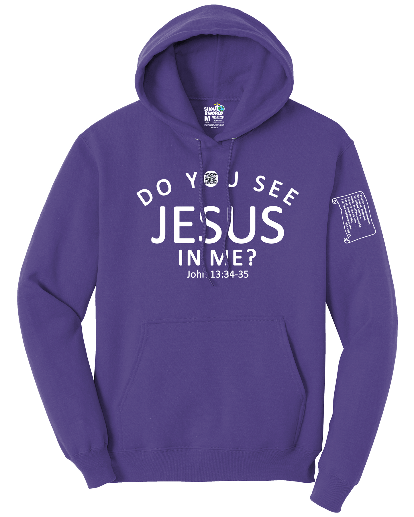 Fleece Pullover Hooded Sweatshirt Men