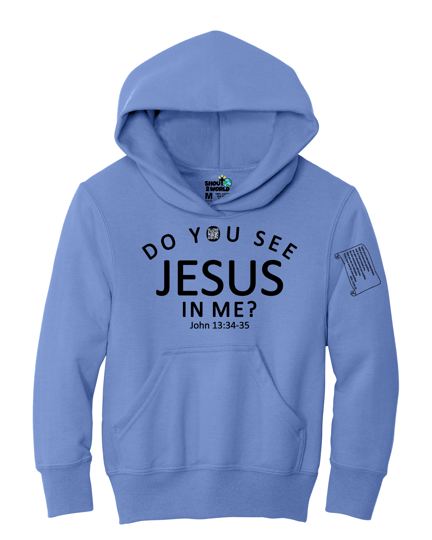 Fleece Pullover Hooded Sweatshirt Youth