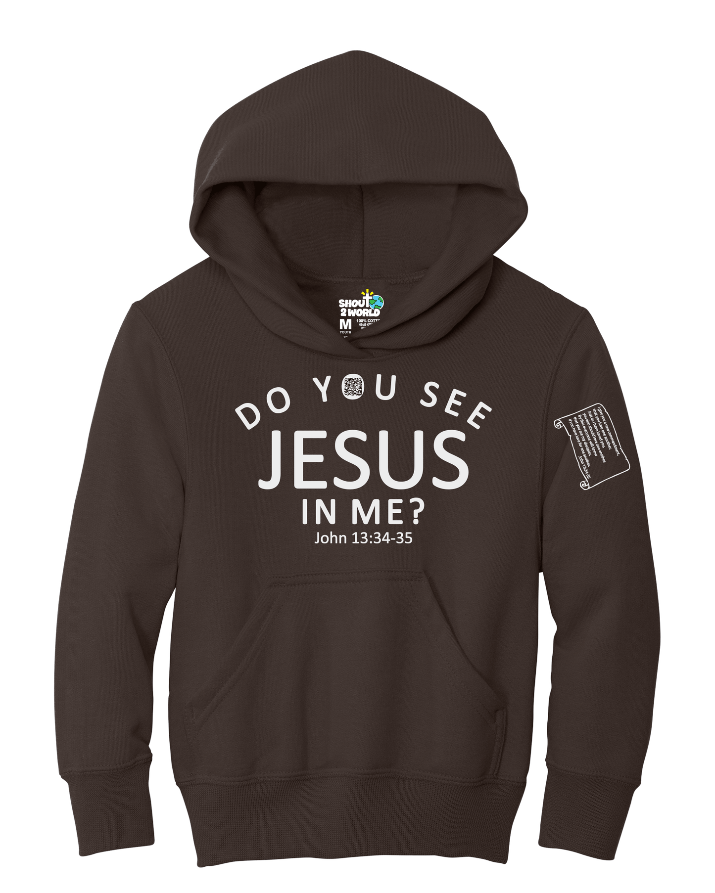 Fleece Pullover Hooded Sweatshirt Youth
