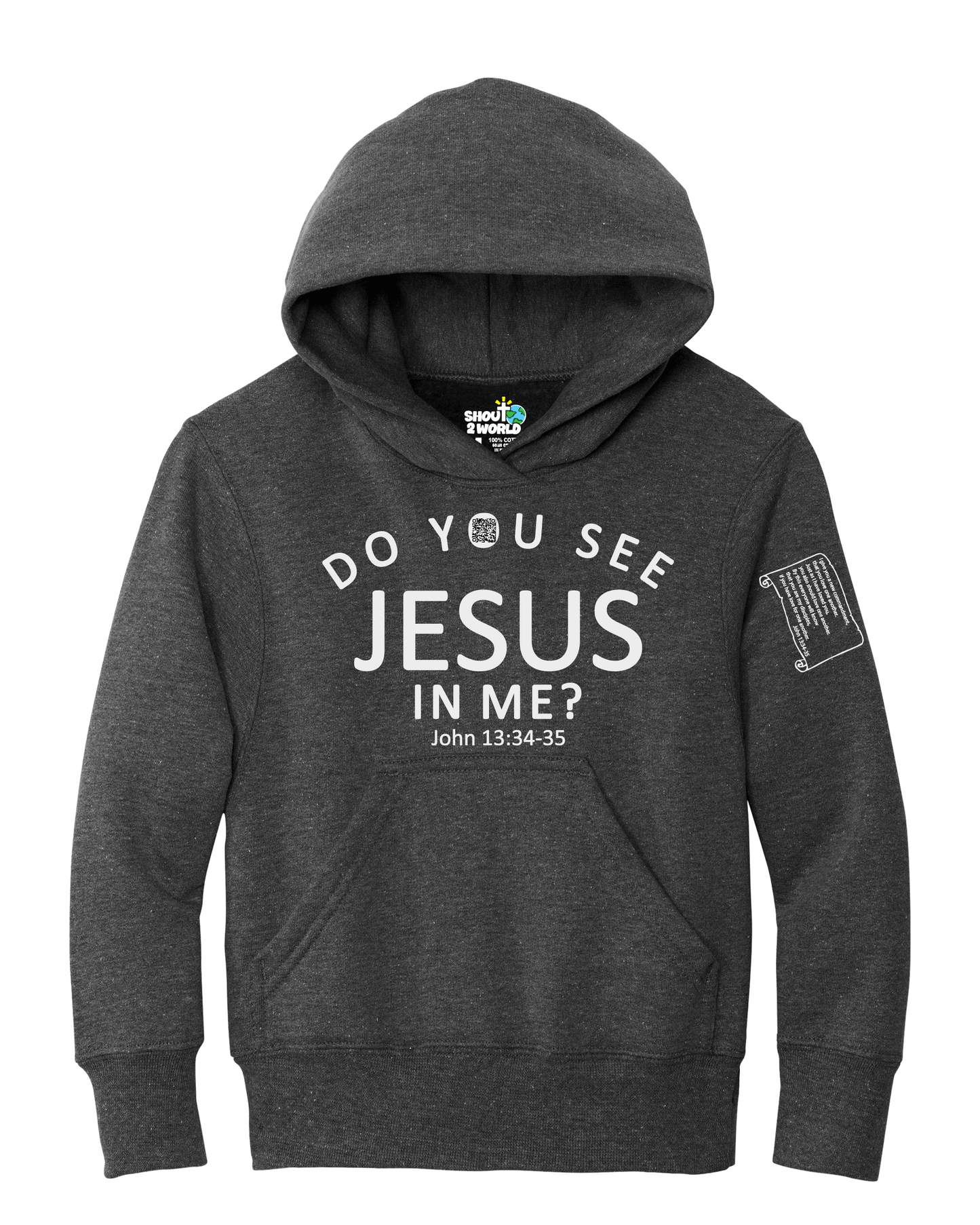 Fleece Pullover Hooded Sweatshirt Youth